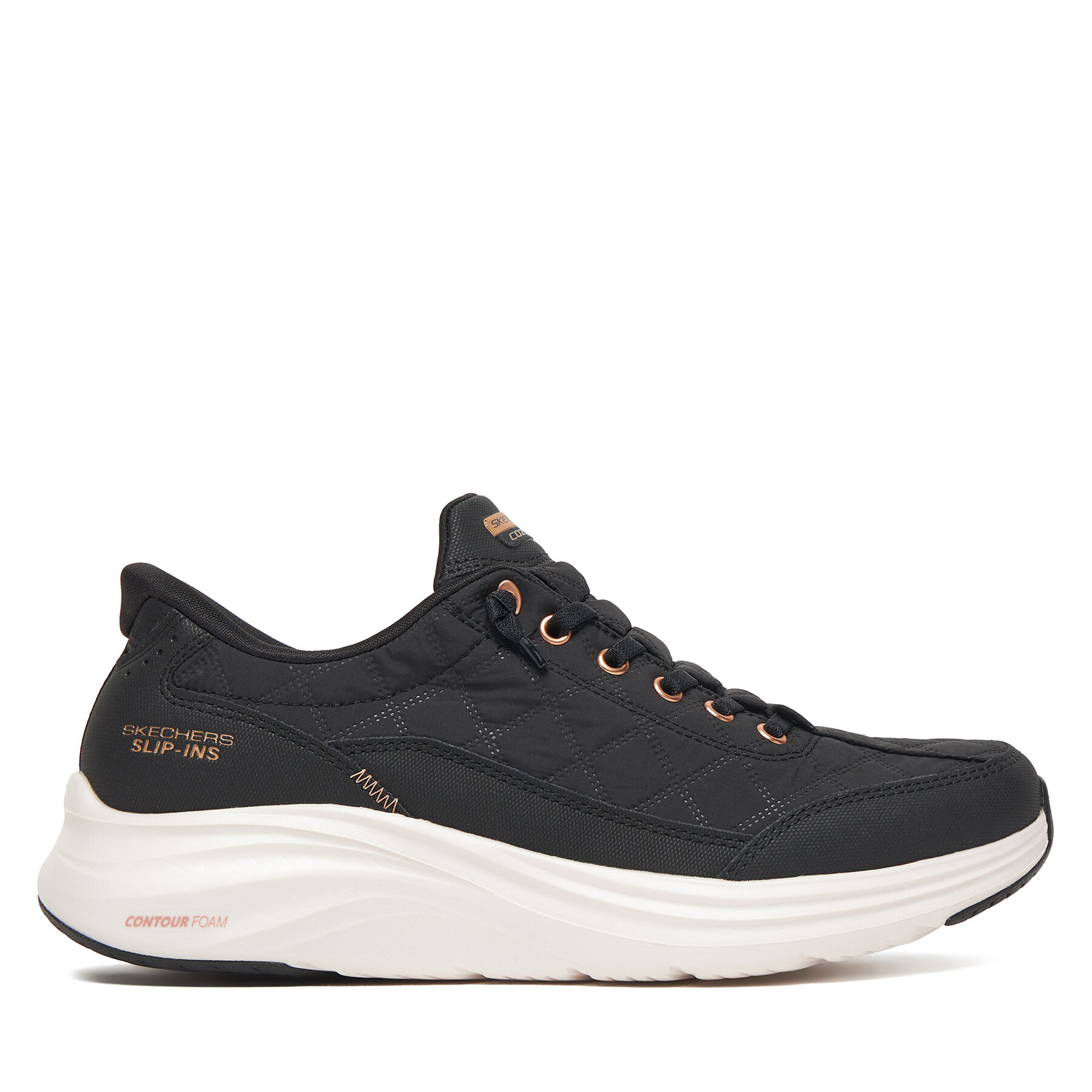 Sneakersy Skechers Contour Foam 150413/BKRG Čierna