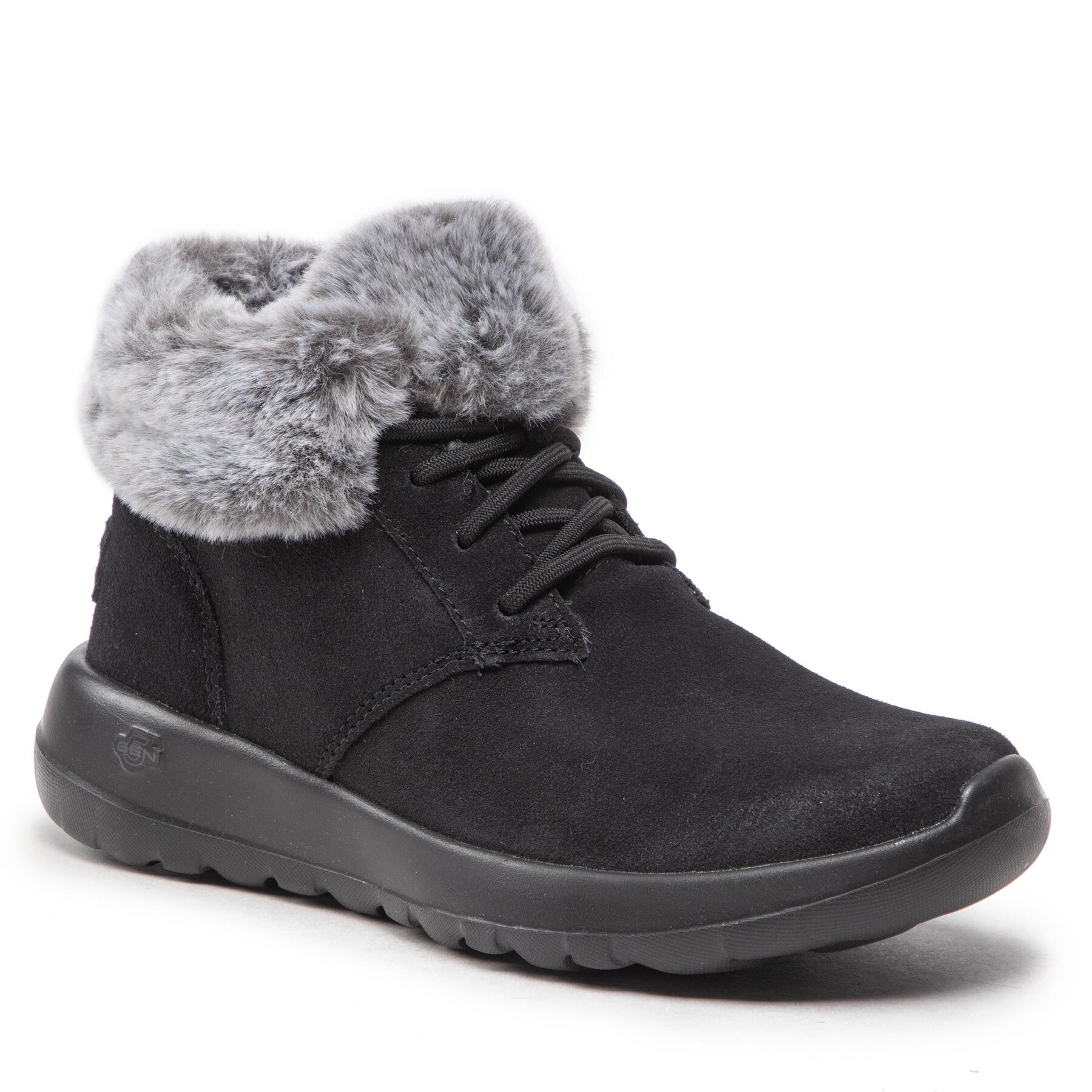 Botine Skechers On The Go Joy 144042/BKGY Black/Grey