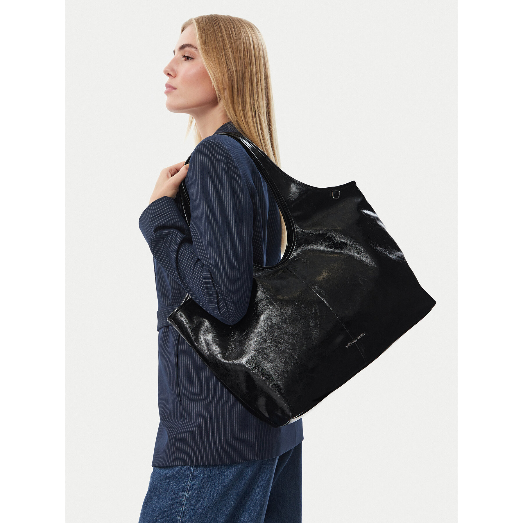 Torbica MICHAEL Michael Kors Henly 30F6S51T3L Crna