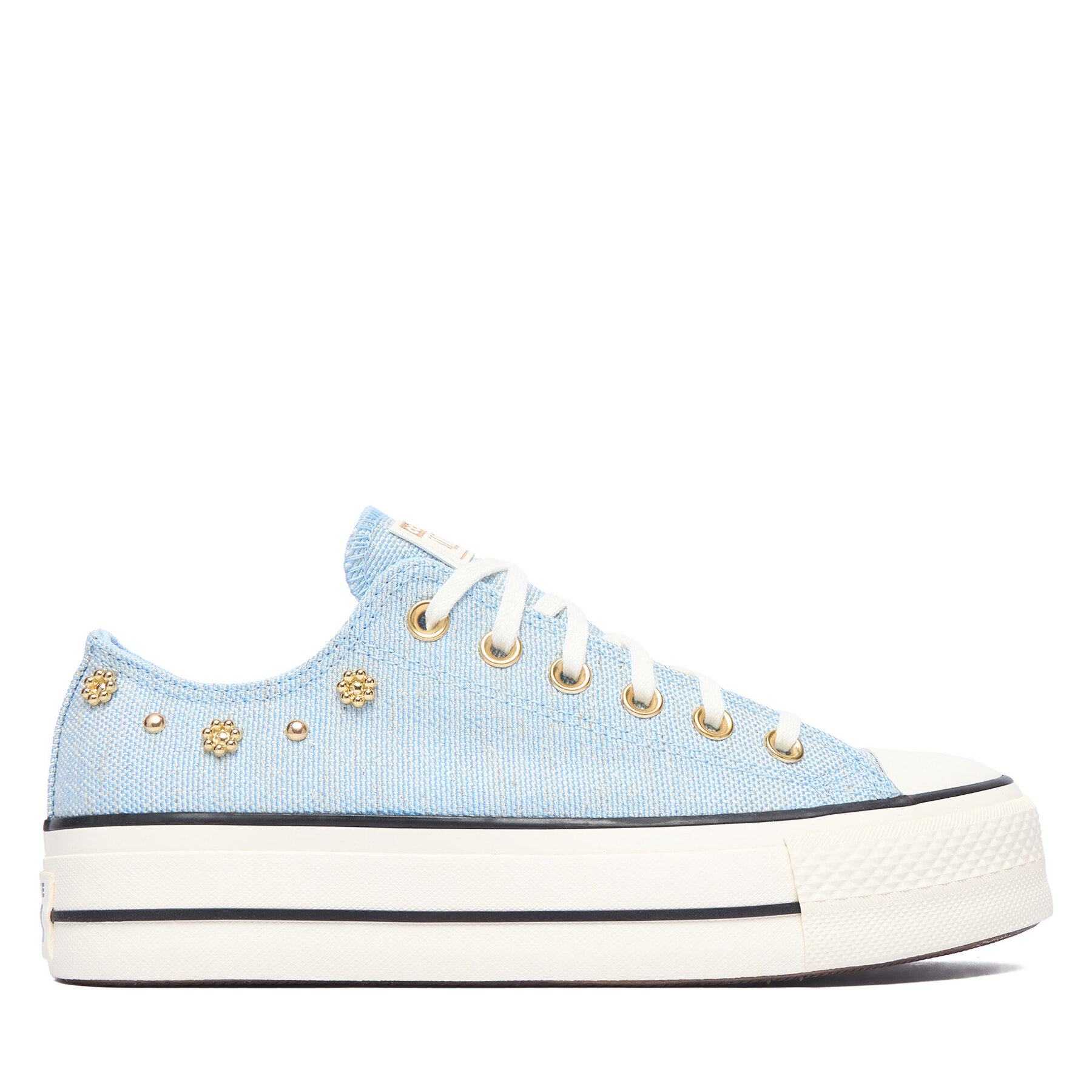 Tenisice Converse Chuck Taylor All Star Heathered Glam A17596C Plava