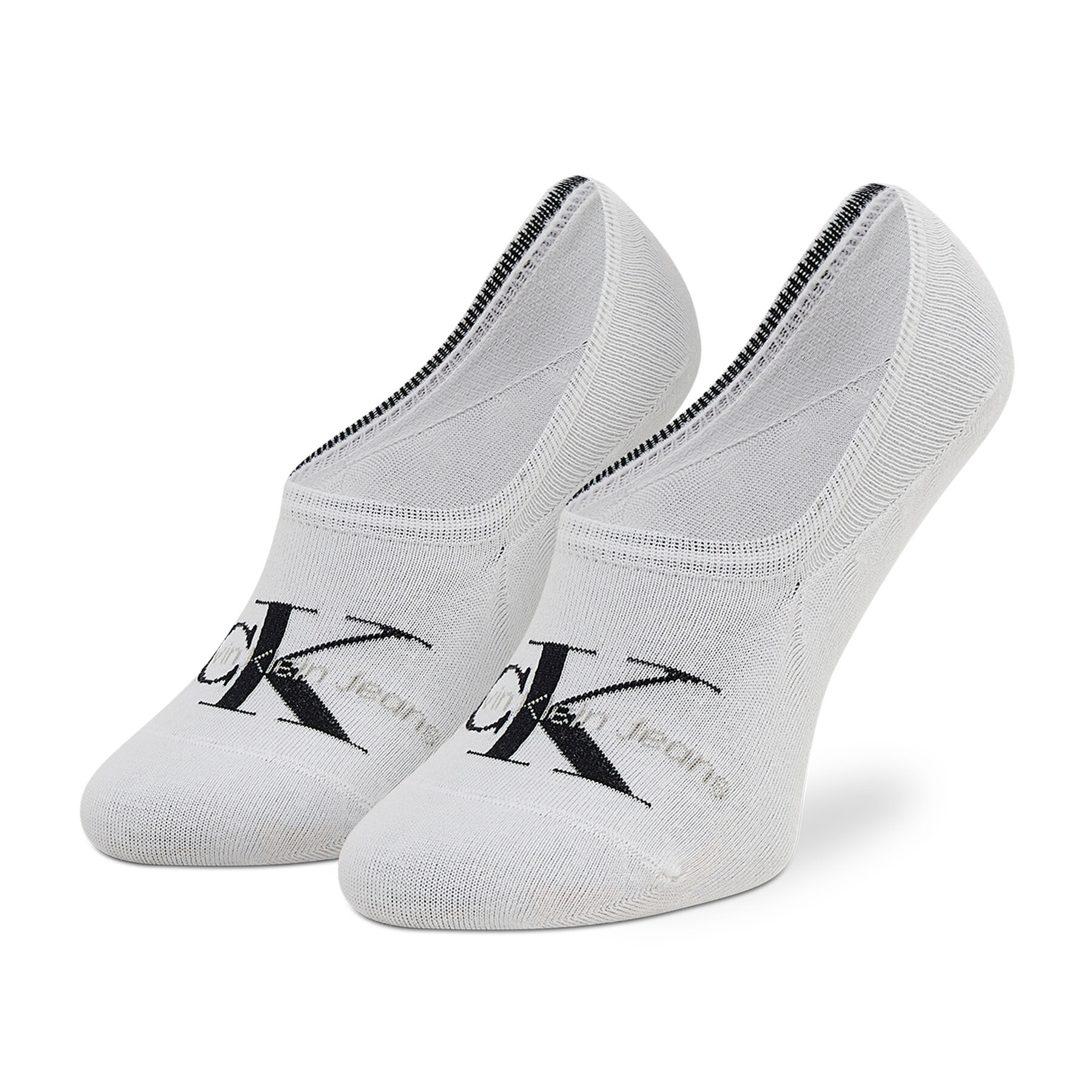 Skarpety stopki damskie Calvin Klein Jeans, Rozmiar 37-41 Biały 701218751