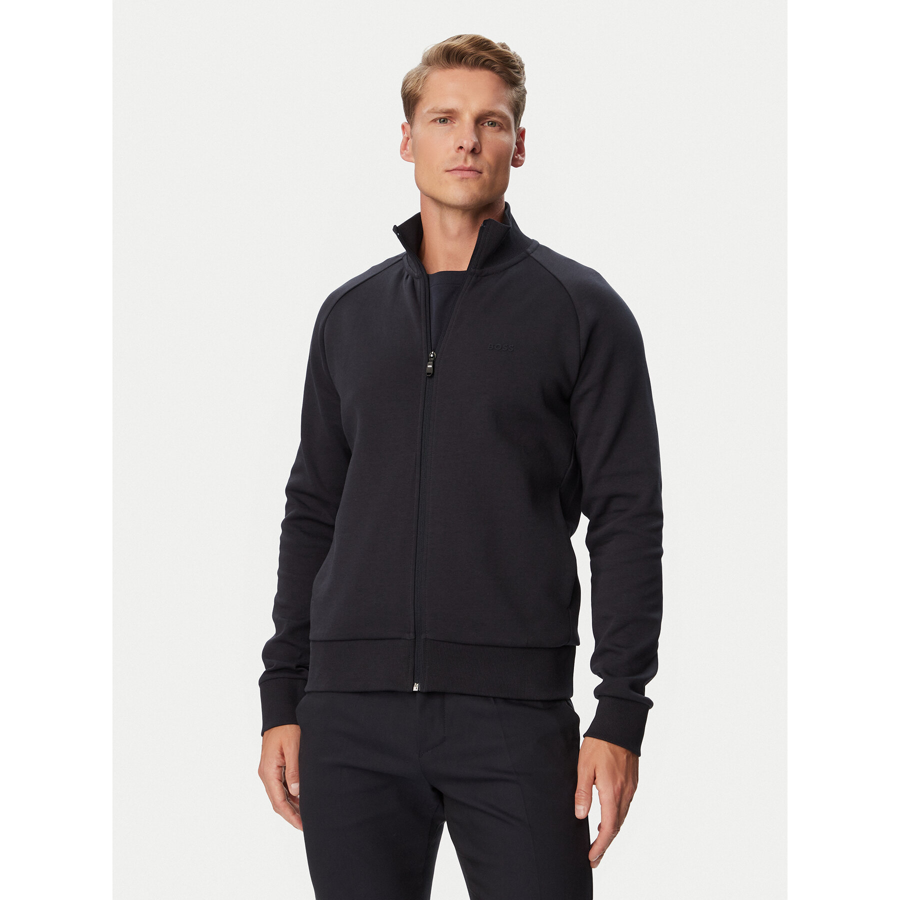 BOSS Sweatshirt Skaz 50569682 Dunkelblau Regular Fit
