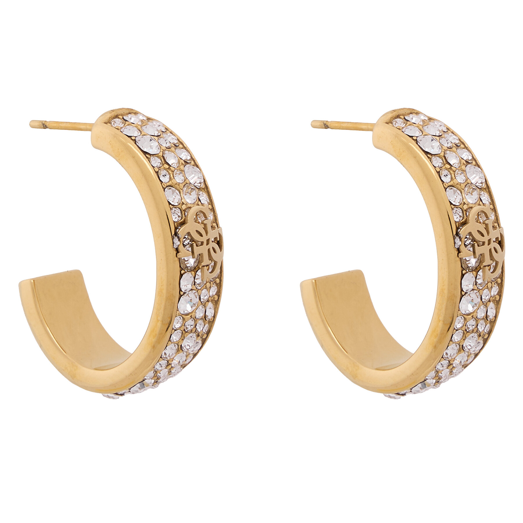 Обици Guess JUBE06 402JW Златист