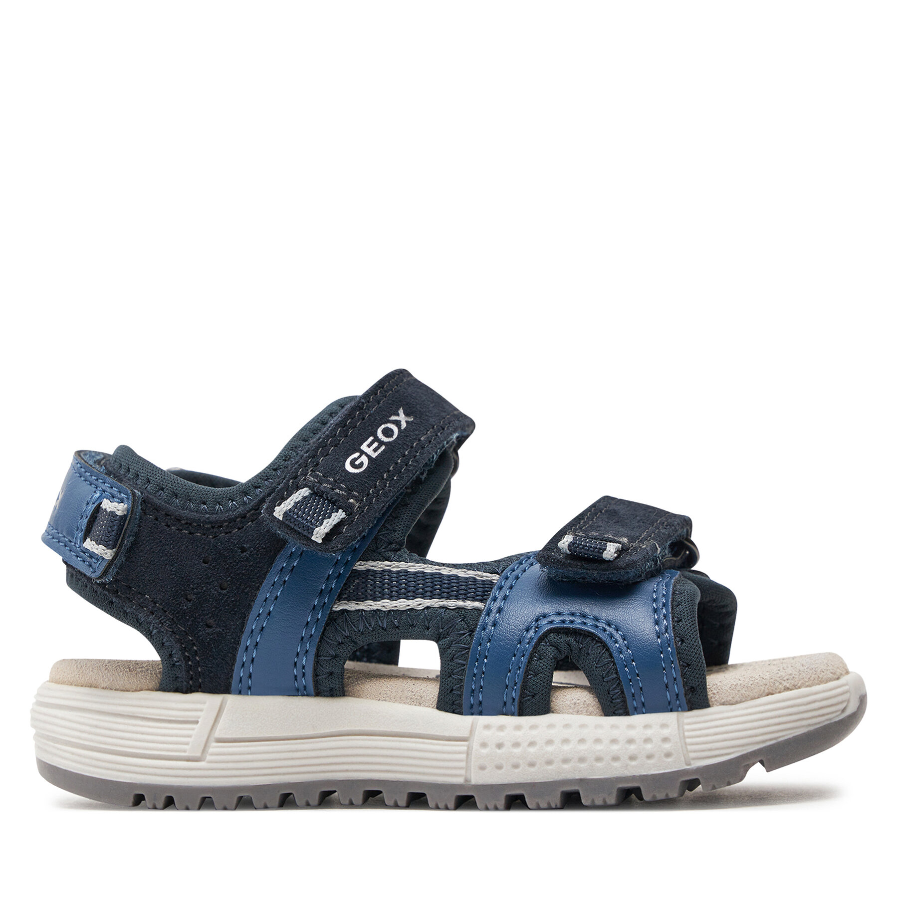 Sandály Geox J Sandal Alben Boy J35AVA 01520 CF44M M Tmavomodrá