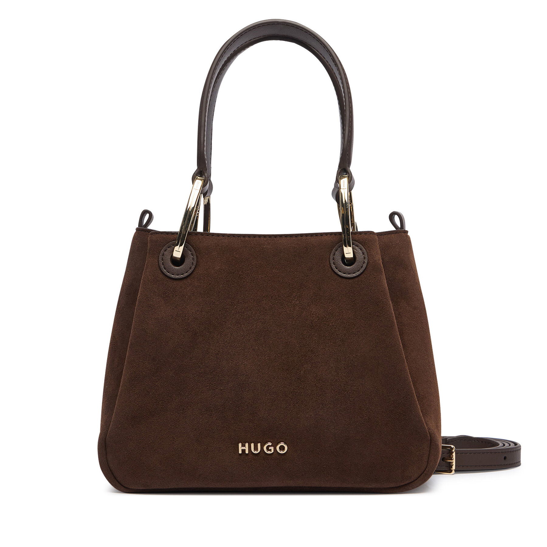 Ročna torba HUGO 50568035 Temno rjava