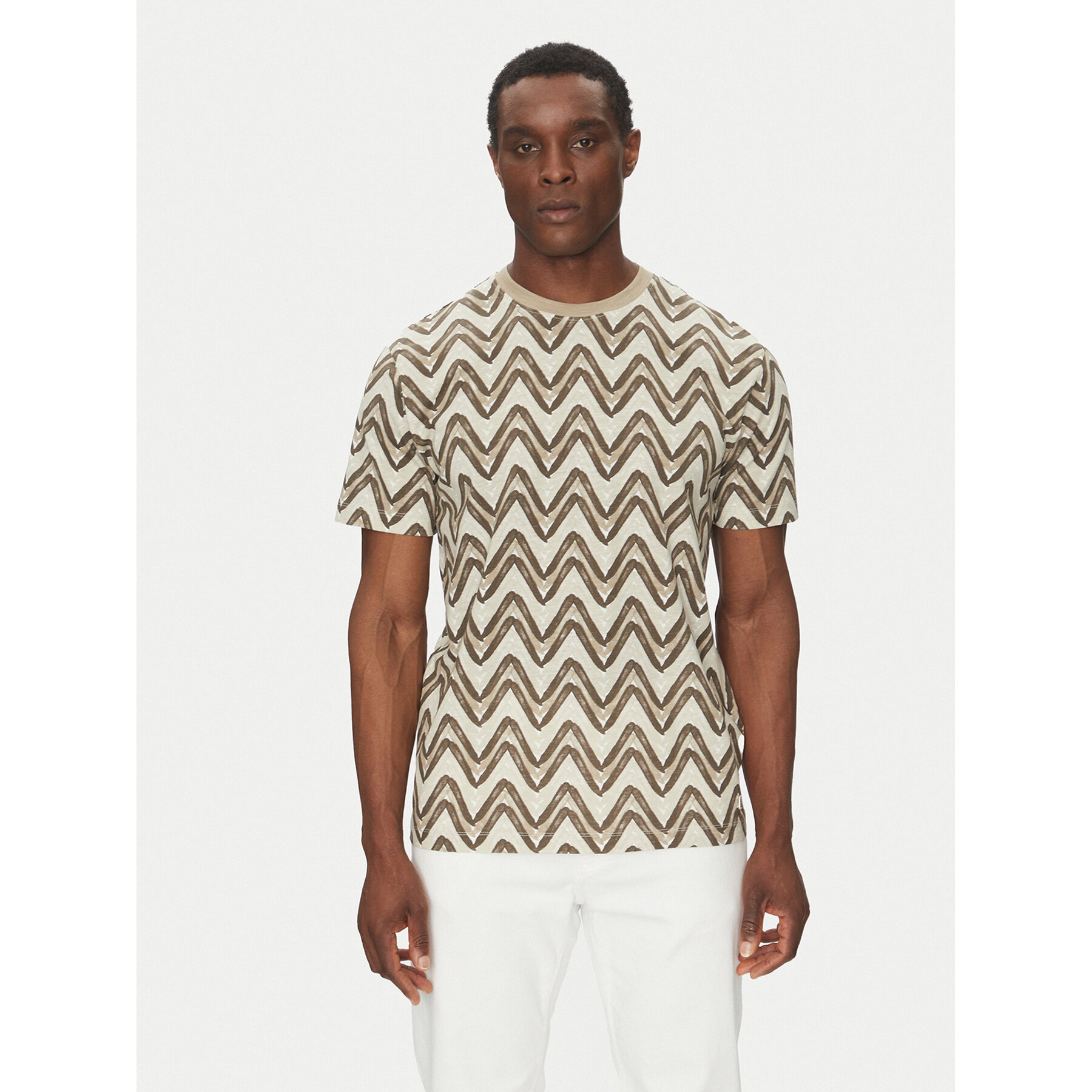 Liu Jo T-Shirt QA5161 J7734 Καφέ Regular Fit