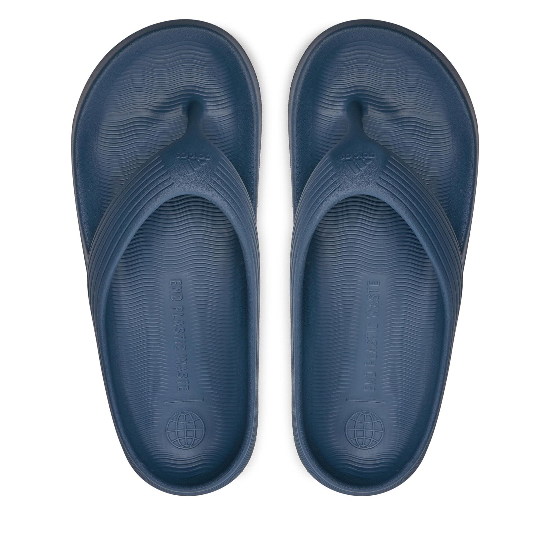 Herren Zehentrenner adidas, Schuhgröße 43, Blau, Adicane Flip-Flops IF6036
