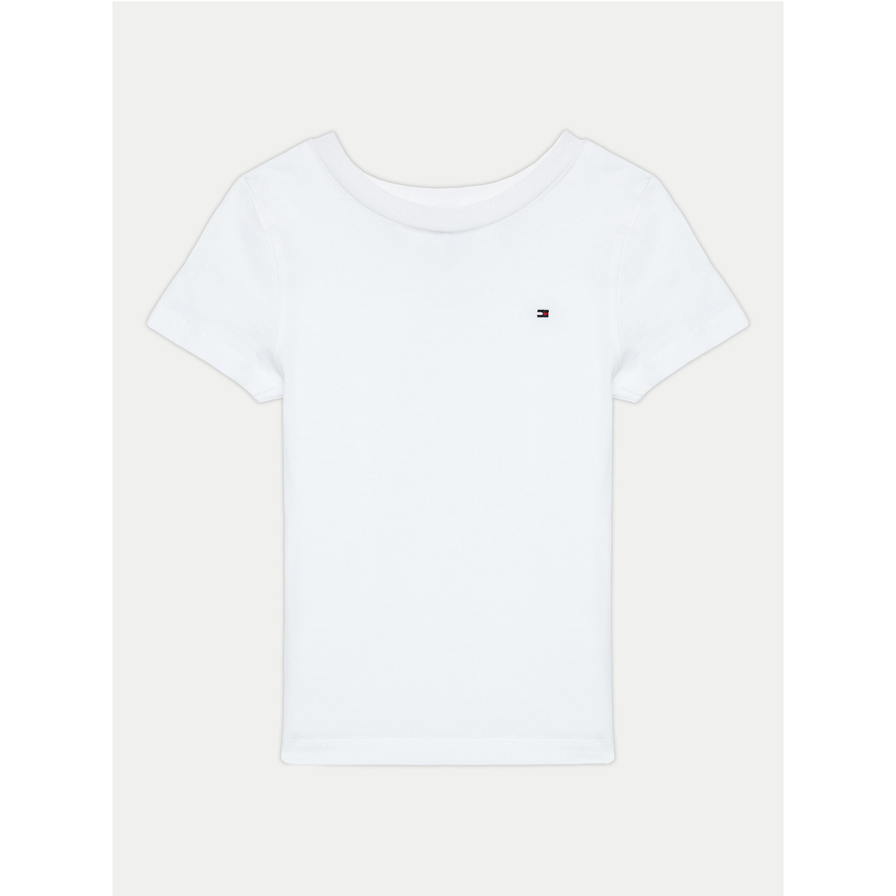 Tommy Hilfiger T-Shirt KB0KB04140 S Λευκό Regular Fit