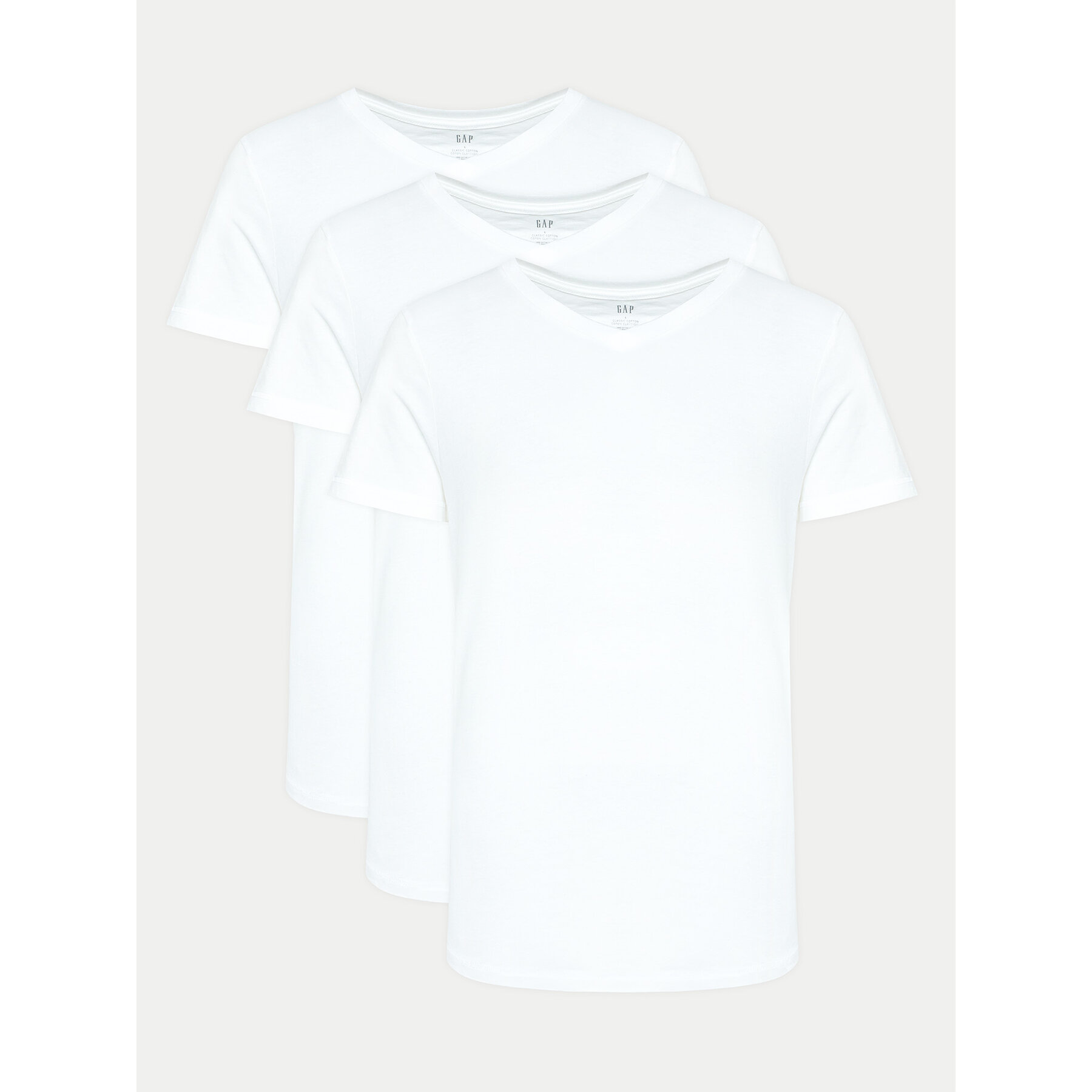 Gap Set di t-shirt 483955-00 Bianco Regular Fit