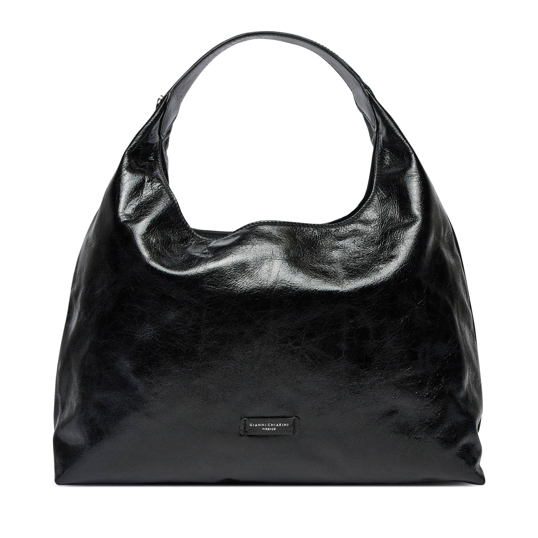 Kabelka Gianni Chiarini BS 11221 WAXY Čierna