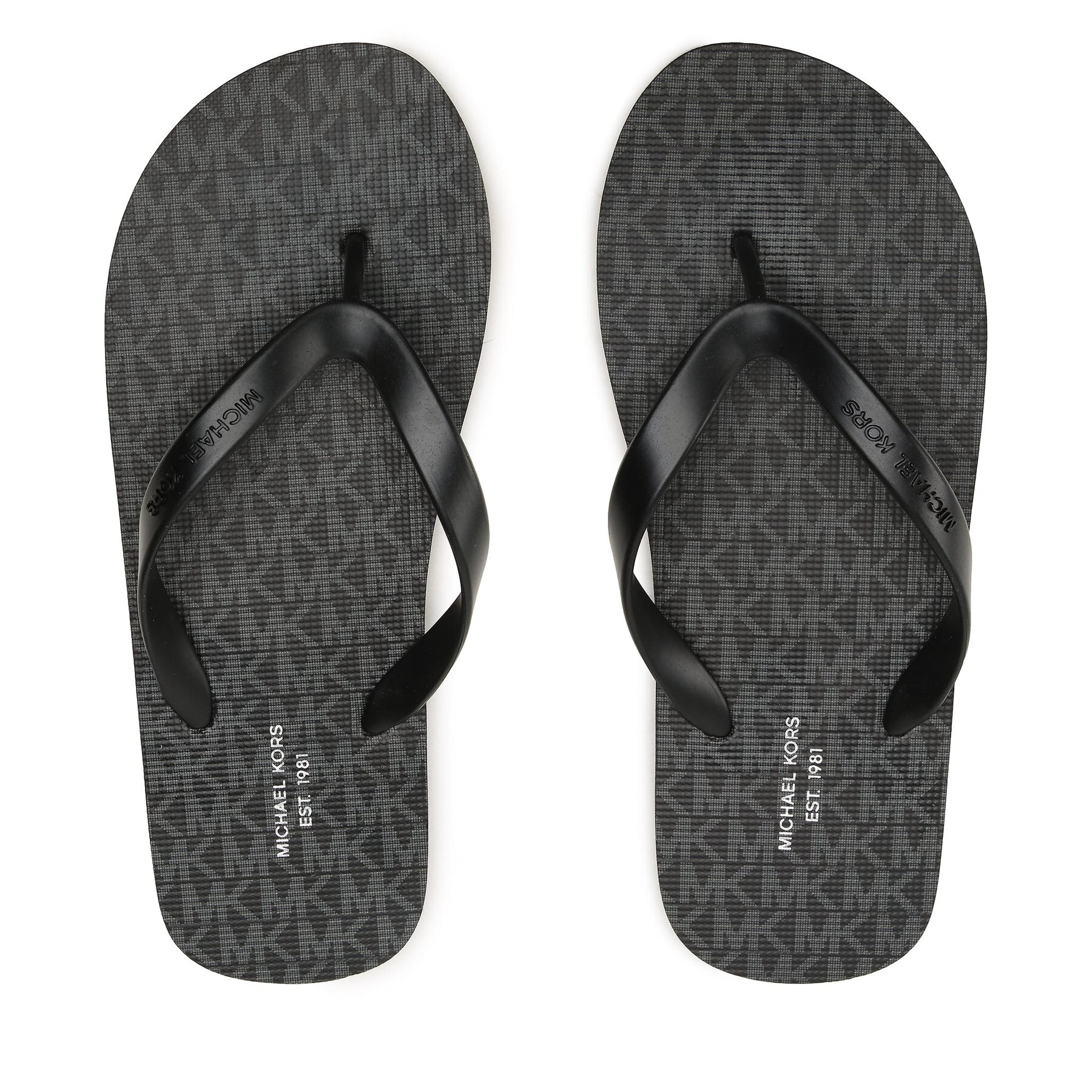 Flip-flops MICHAEL Michael Kors Travis Flip Flop 42S2TRFA2Q Fekete