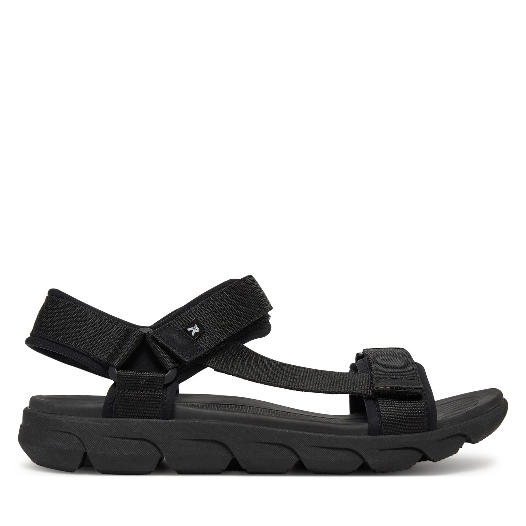 Uomo Sandali Rieker, Taglia 45, Nero, 20850-00, taglia : 45