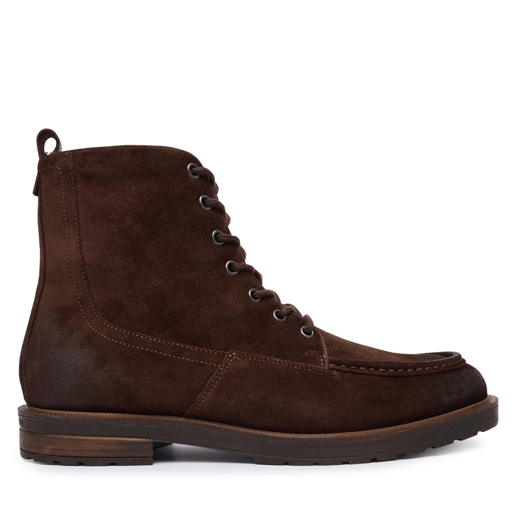Gležnjarji Tommy Hilfiger Cleated W Moc FM0FM05599 Rjava