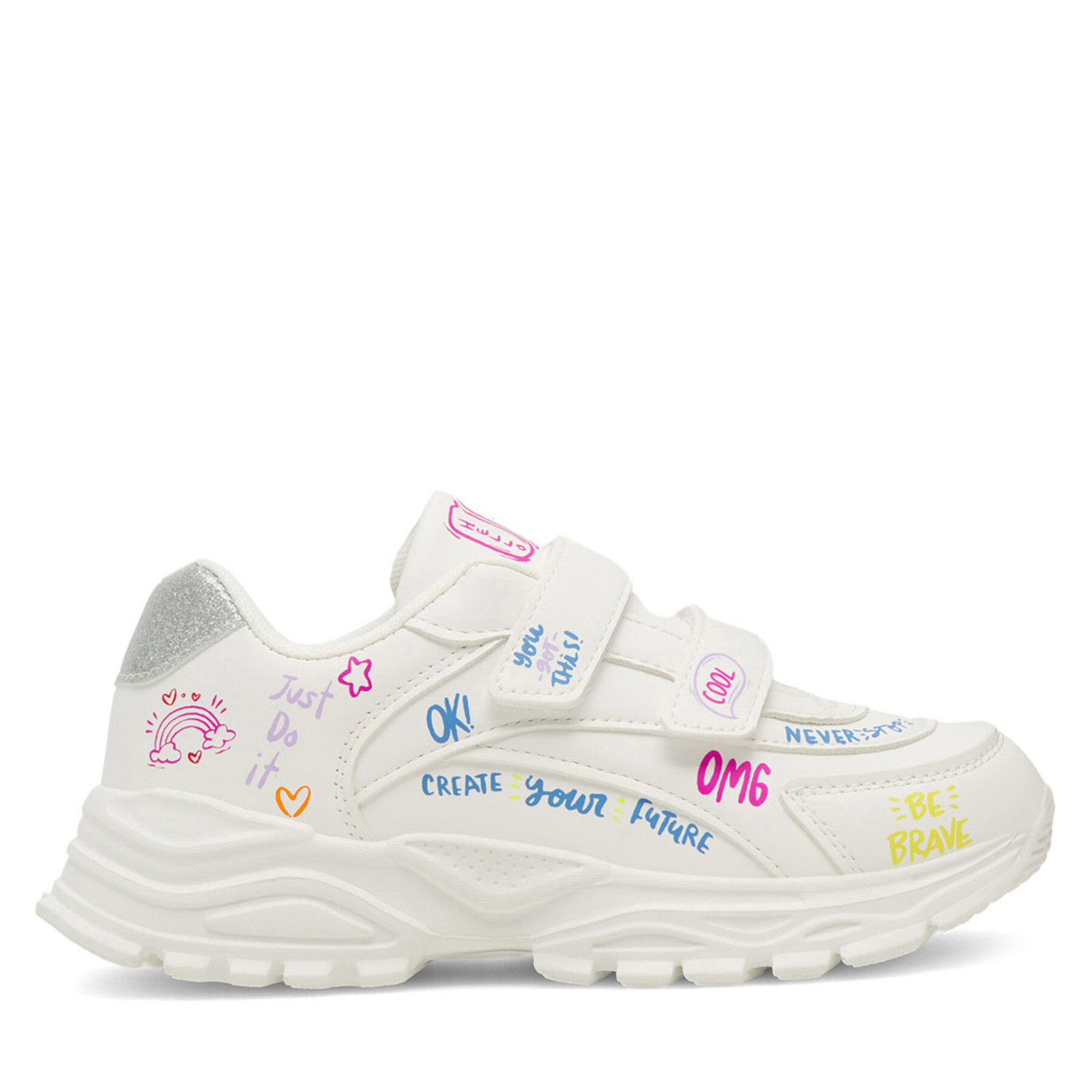Sneakersy Nelli Blu AVO-19627-002 Biela