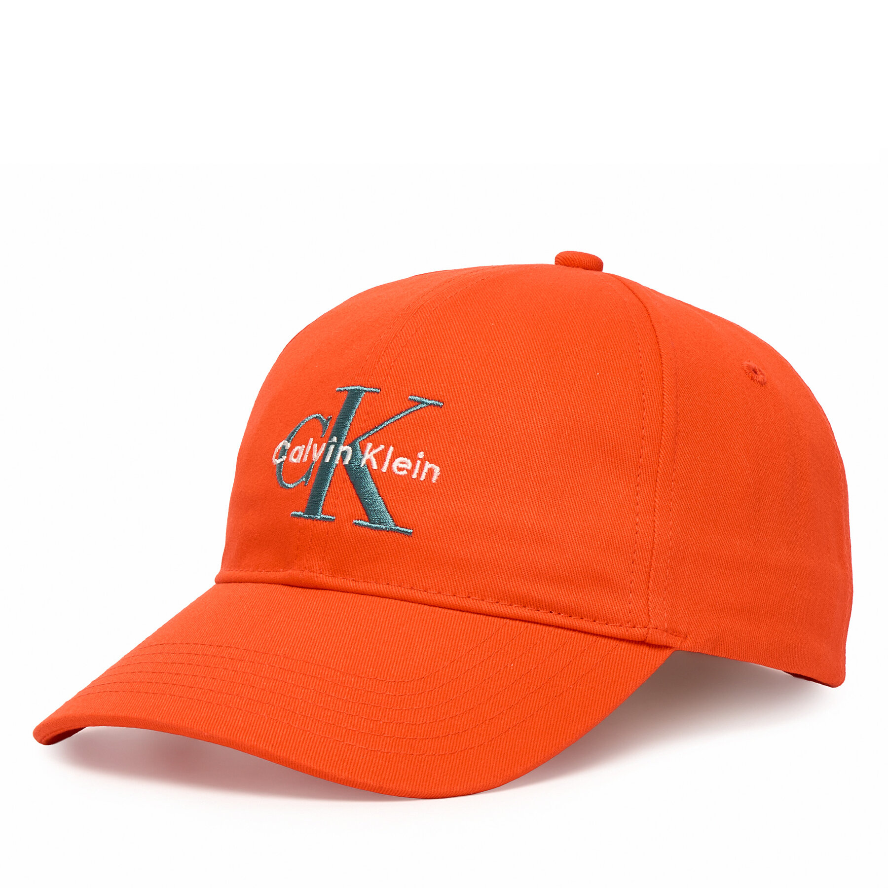 Șapcă Calvin Klein Monologo Embroidery Baseball Cap LV04G5004G Portocaliu