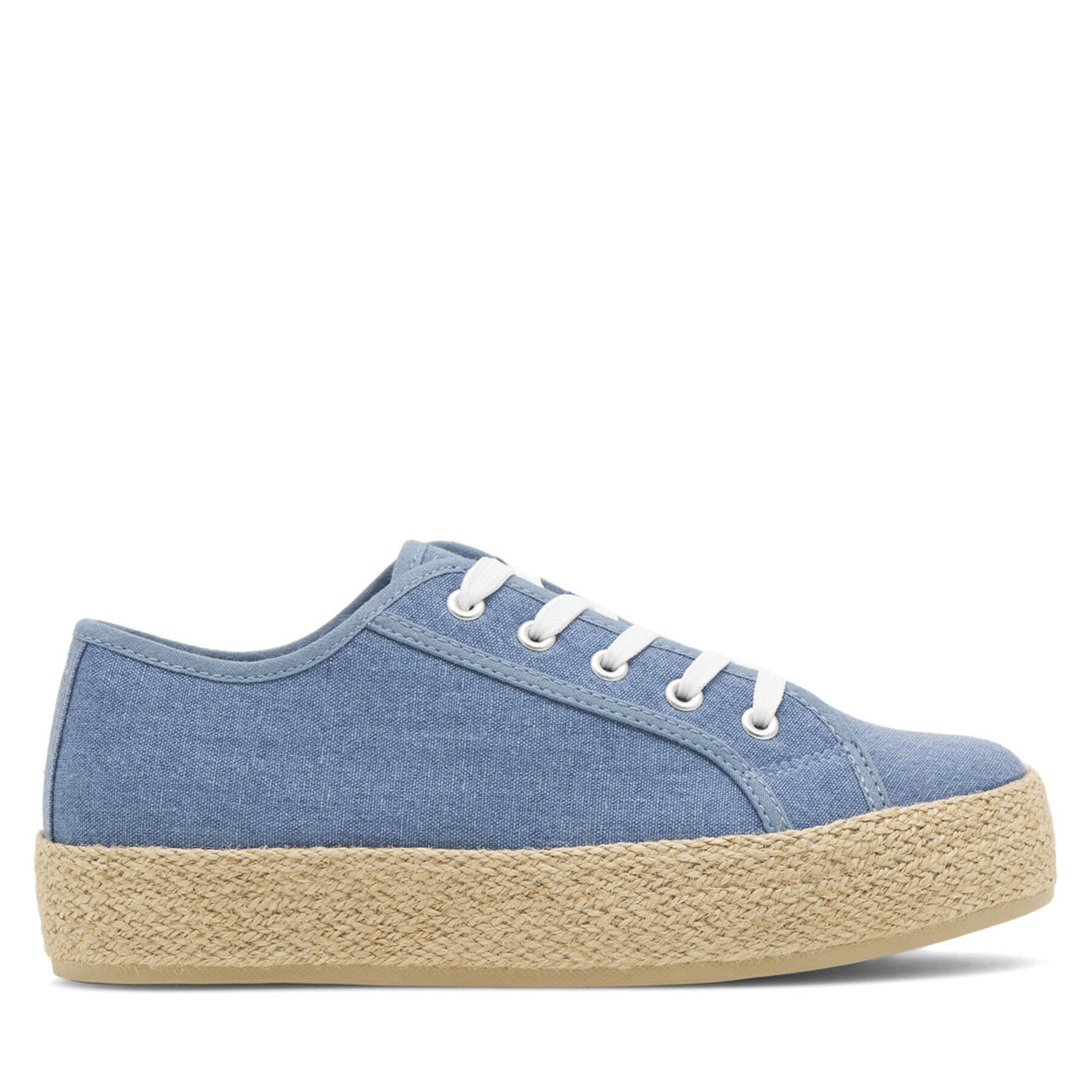 Espadrilky DeeZee WSS21067-01A Modrá