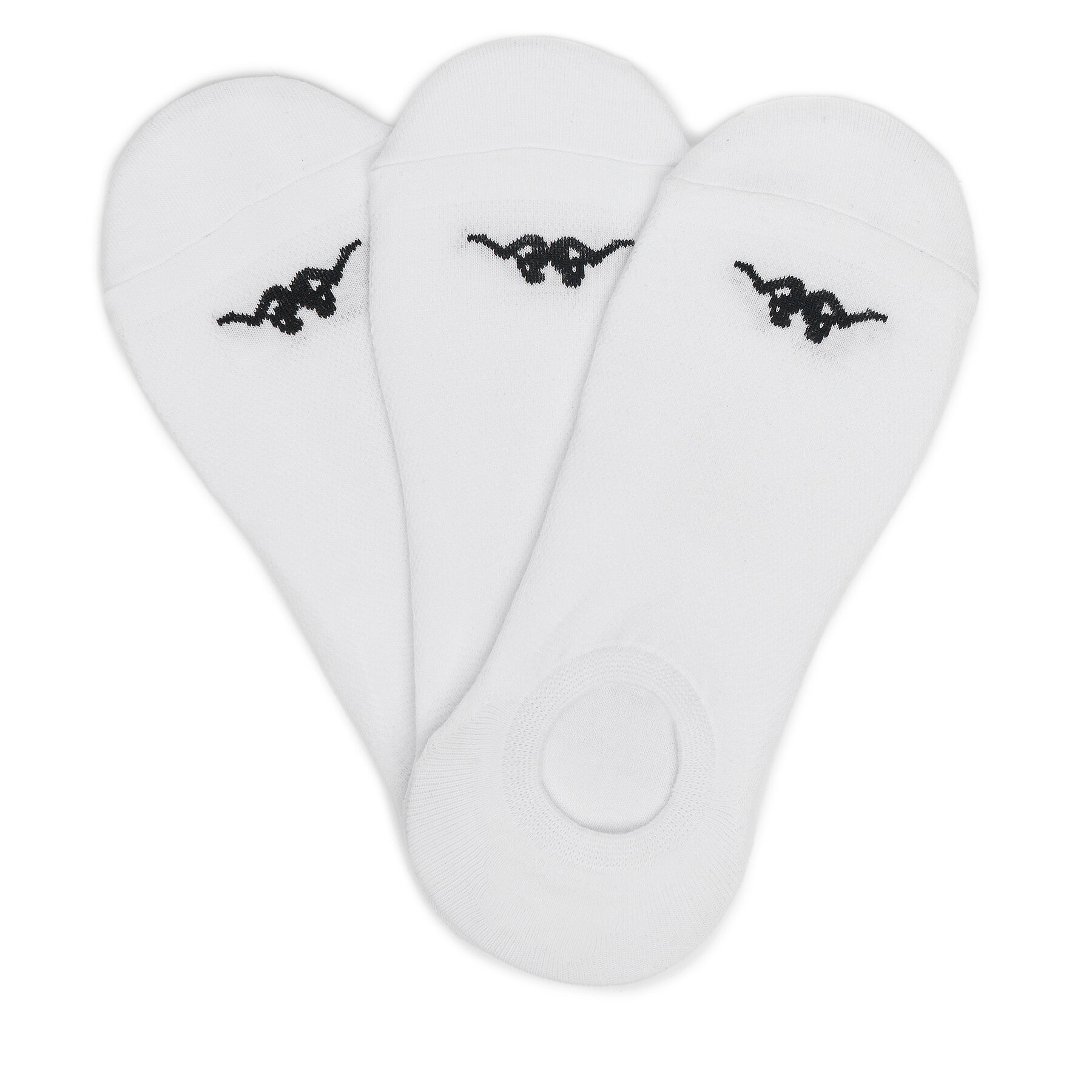 Șosete joase Kappa KR_STAN_SS25 (3-PACK) Alb