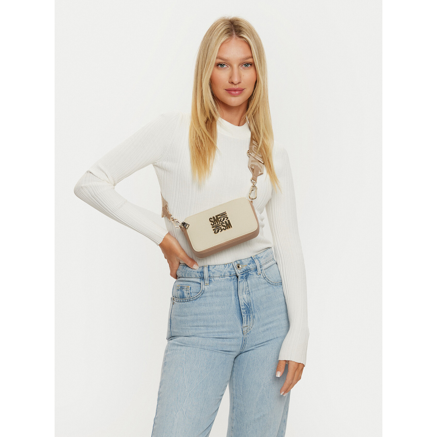 Τσάντα Steve Madden Brisa SM13001031 Μπεζ