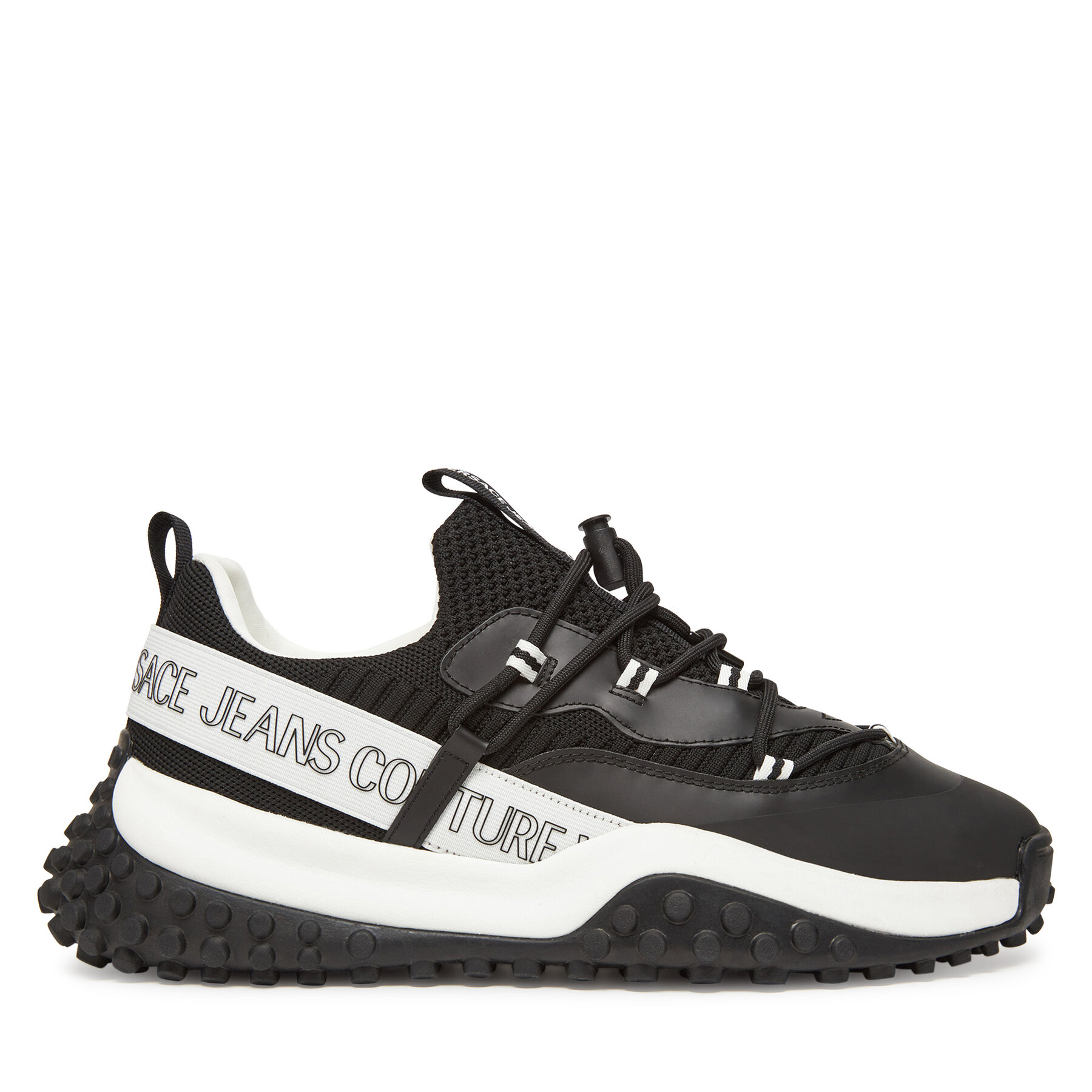 Versace Jeans Couture Pánske Sneakersy, Rozmer: 43, Čierna, 78YA3SN2