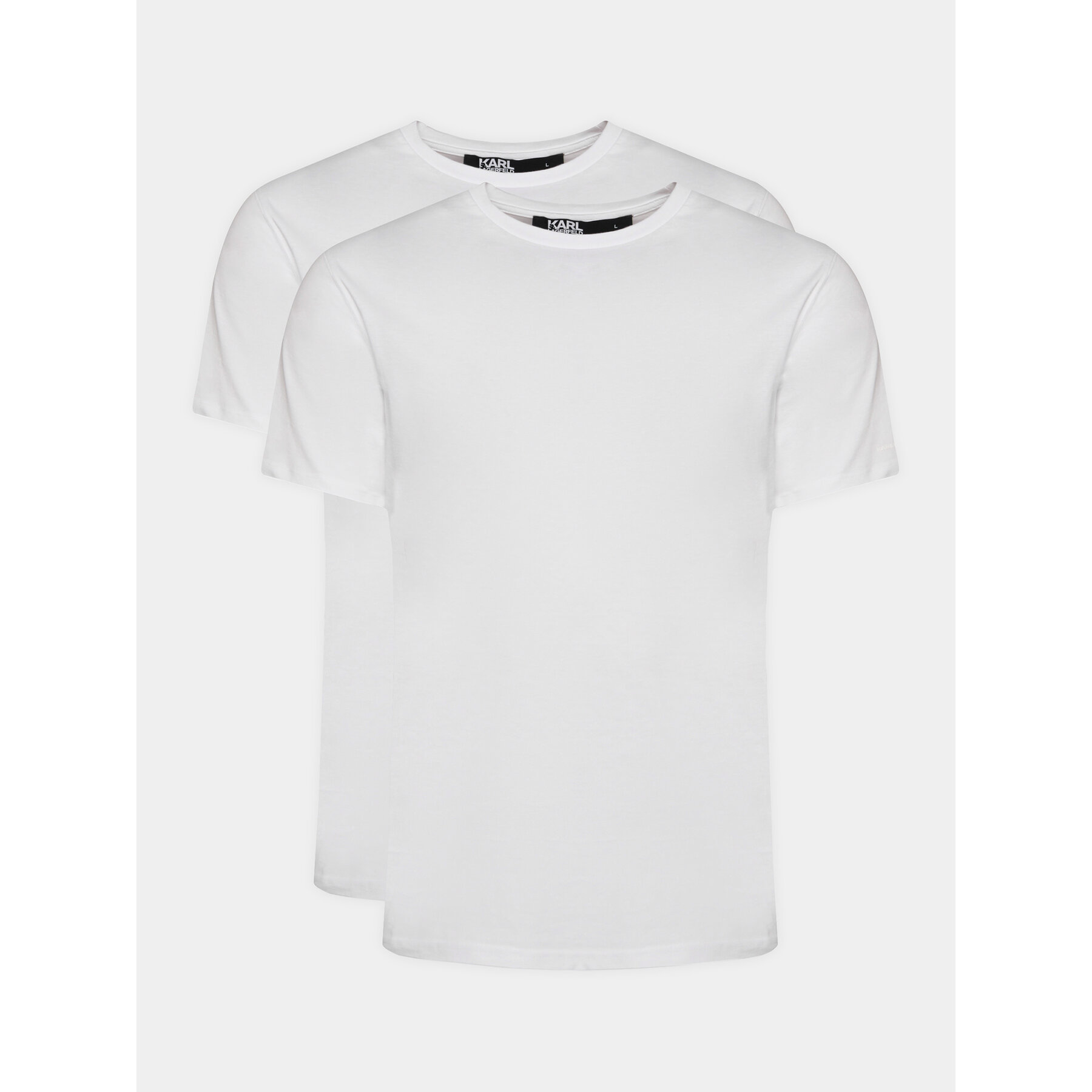 KARL LAGERFELD Set di t-shirt 765000 500298 Bianco Slim Fit