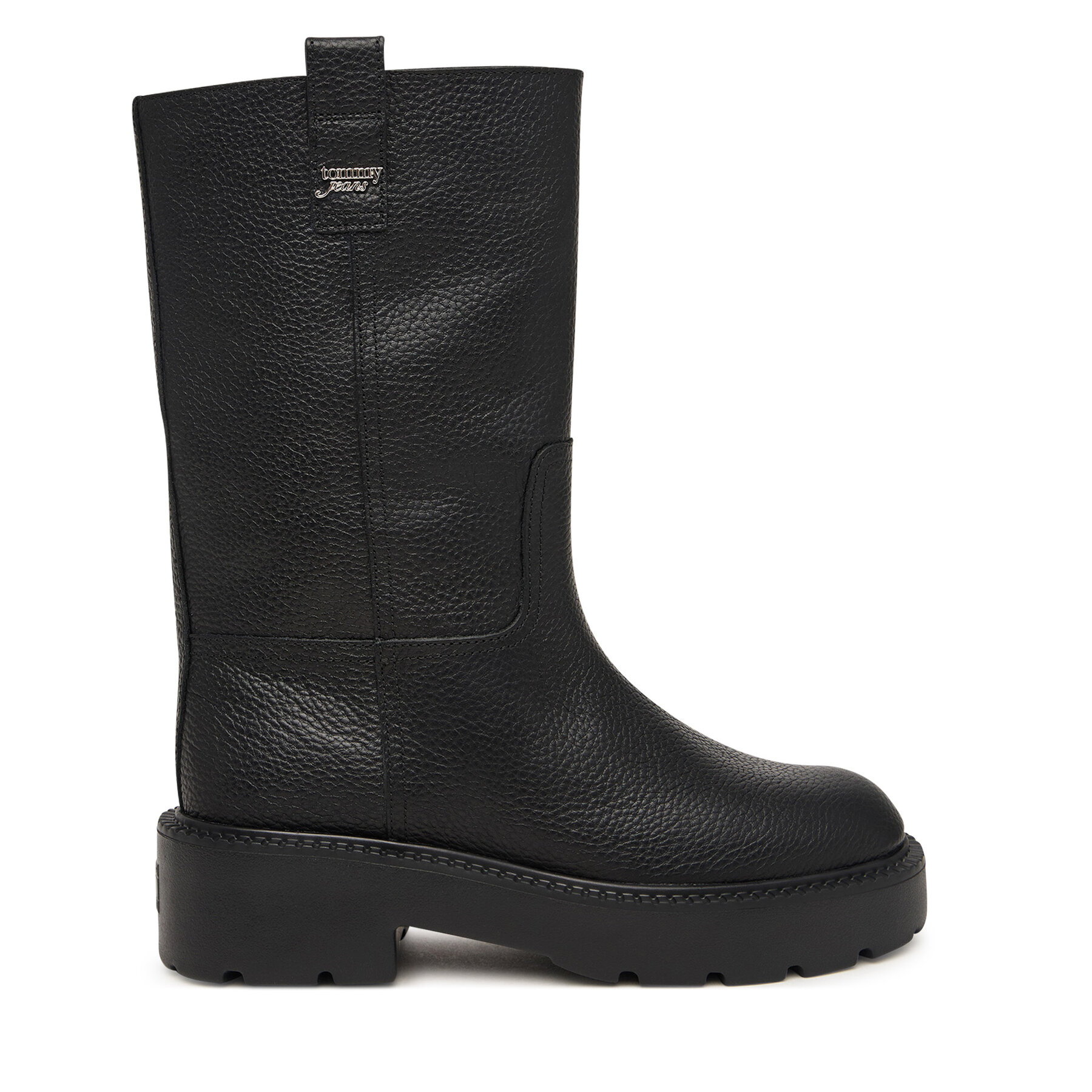 Zimski škornji Tommy Jeans Tjw Tubular Mid Boots EN0EN03111 Črna