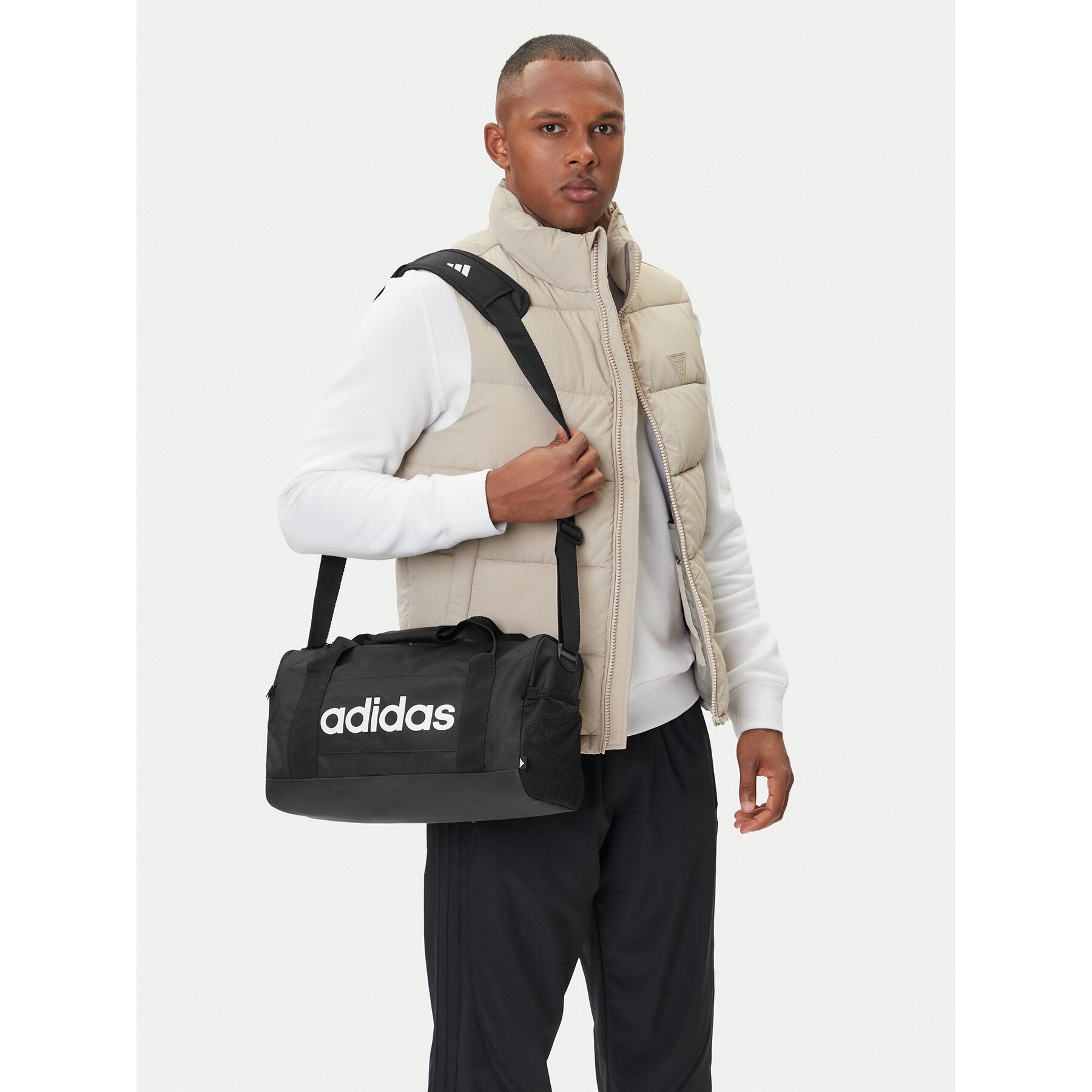 Taška adidas Linear Extra Small JE8347 Čierna