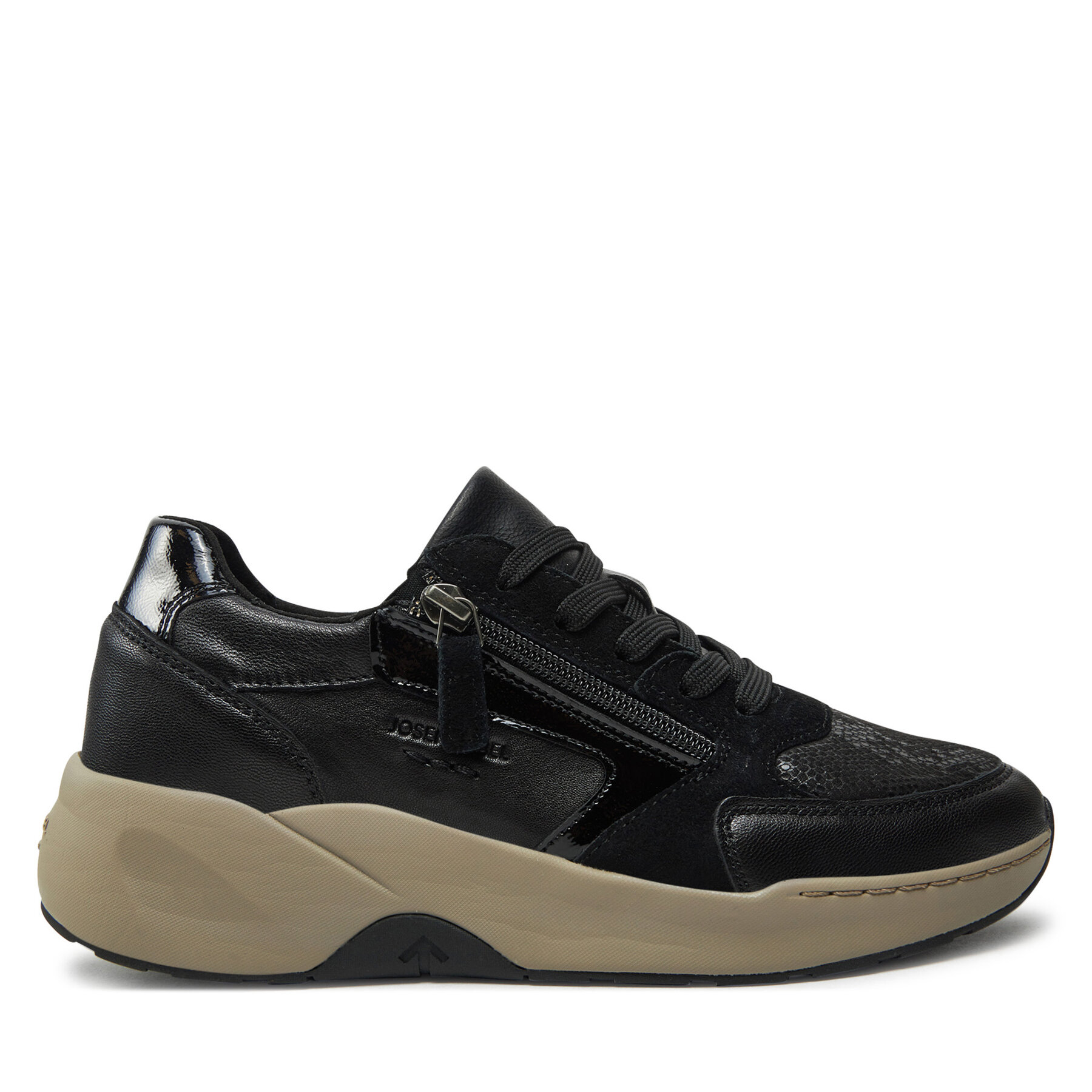 Damskie Sneakersy Josef Seibel, Rozmiar 37 Czarny 96503 100