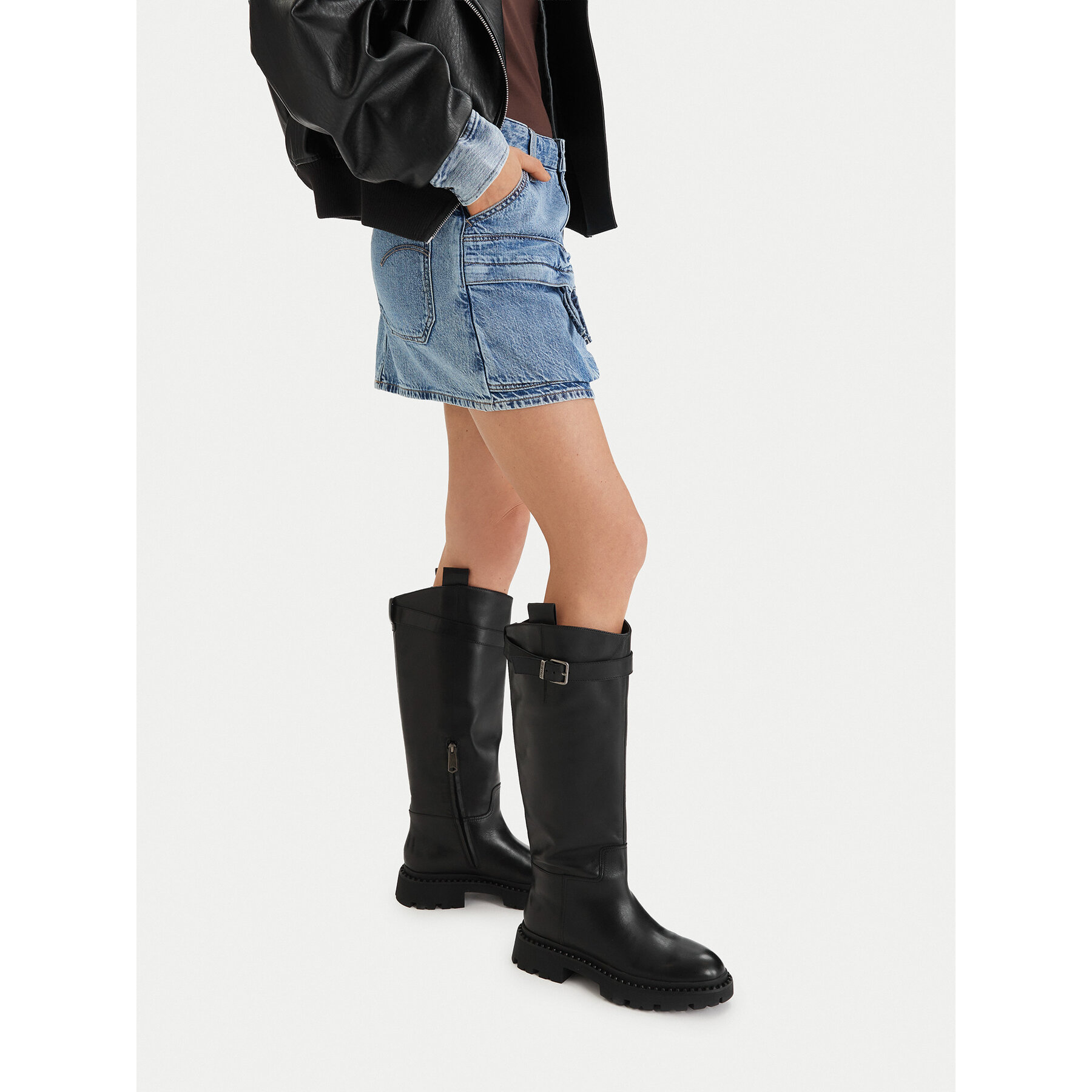 Cizme G-Star Raw EO-GLCIA-8190C Negru
