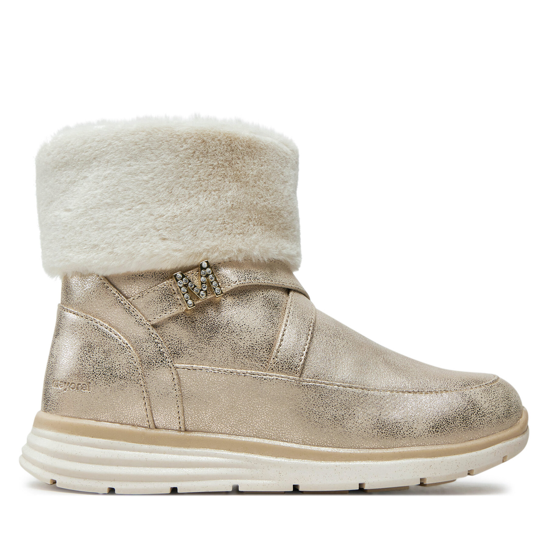 Botines planos Mayoral 46486 Oro