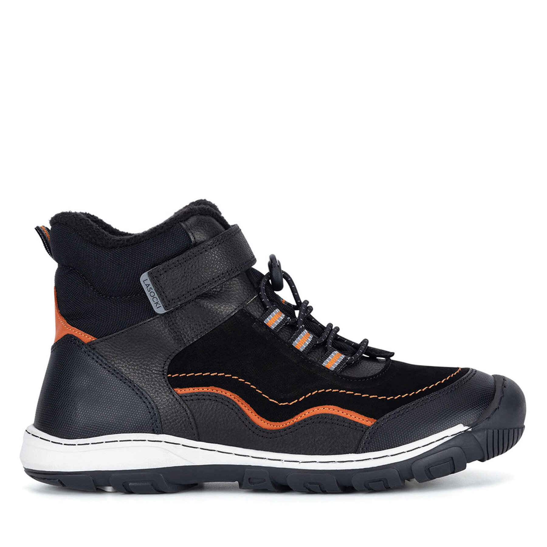 Botines planos Lasocki Young TEEN CI12-TEEN-07 Negro