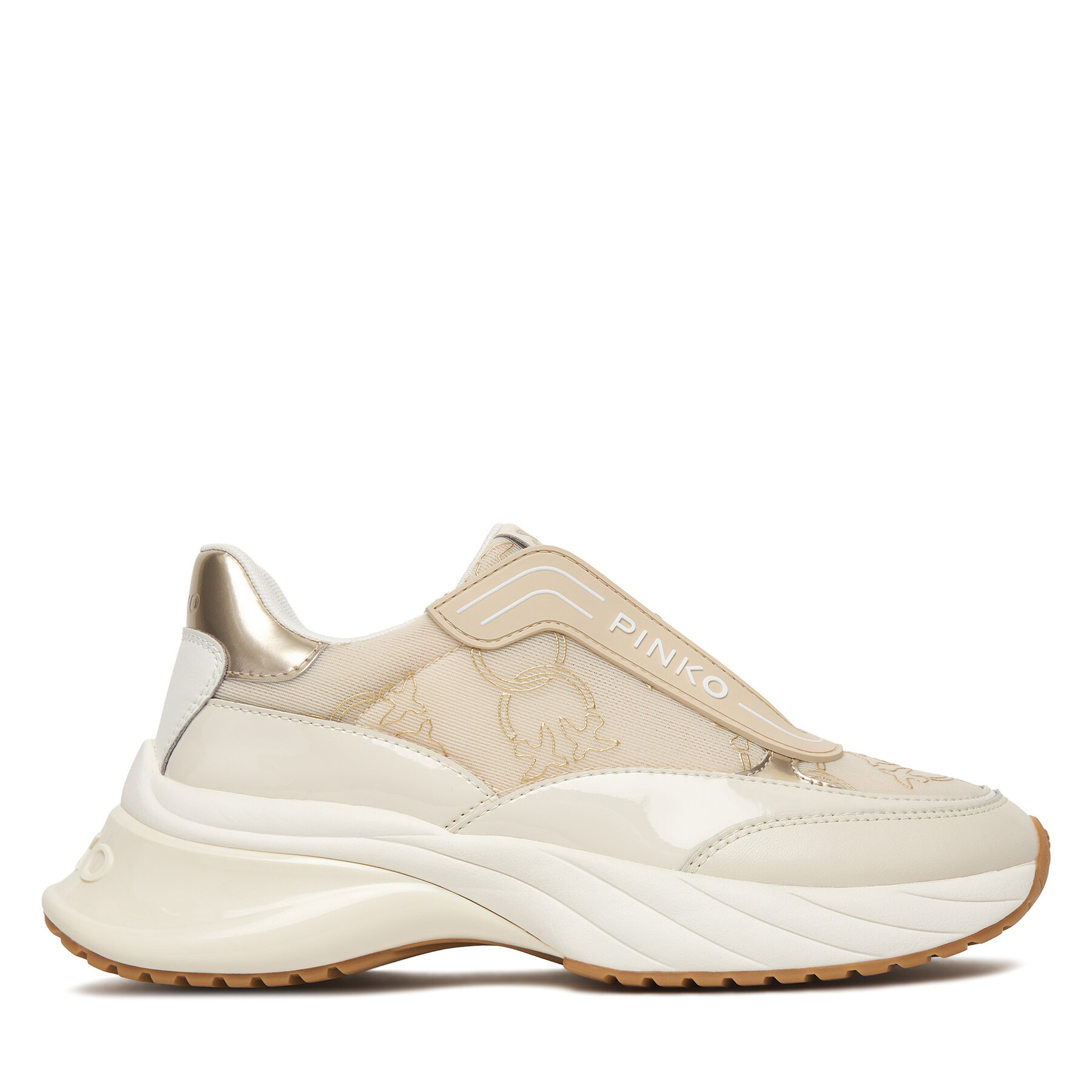 Sneakers PINKO Ariel 19 SS0097 P140 Beige