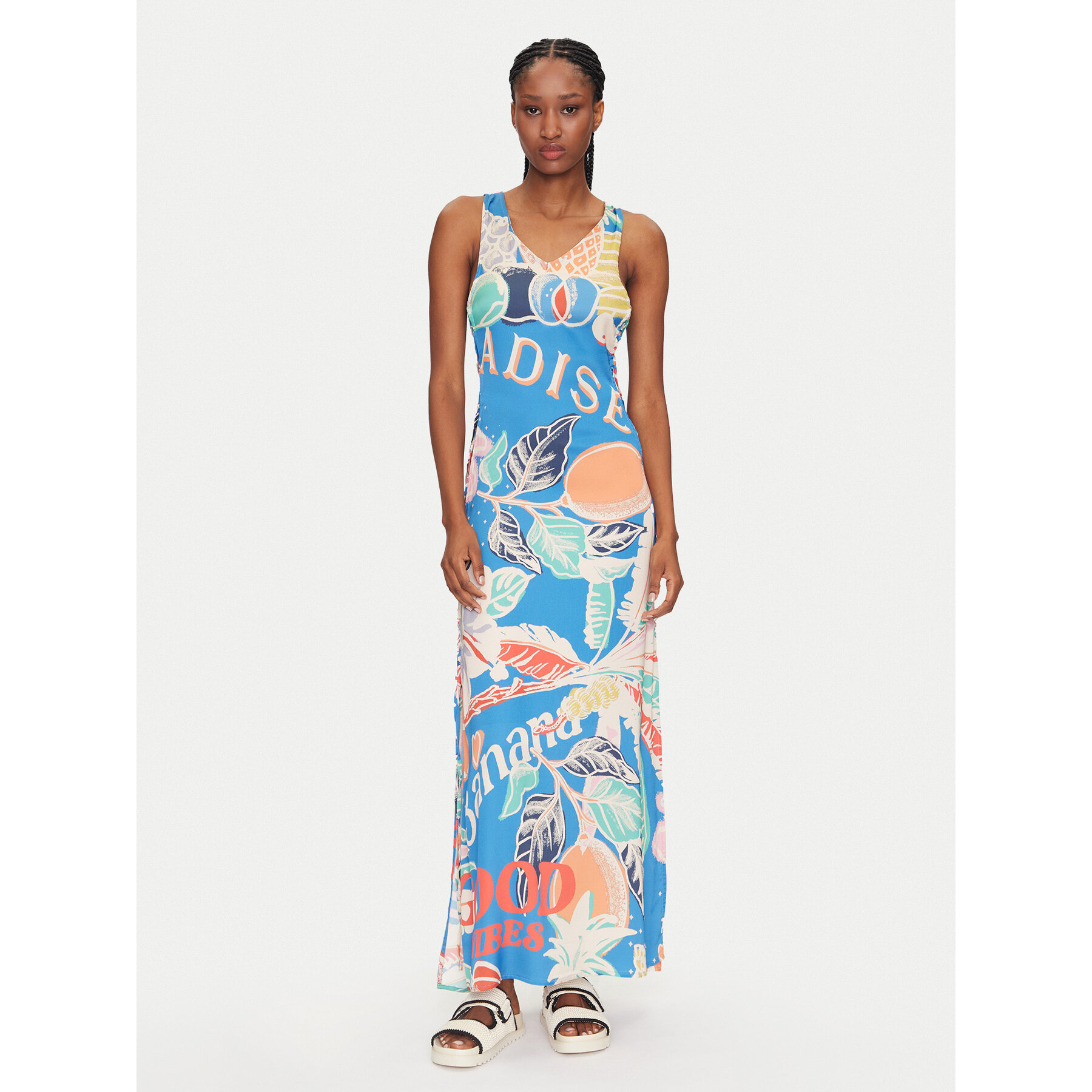 Maaji Sommerkleid PT2648CLD001 Blau Regular Fit