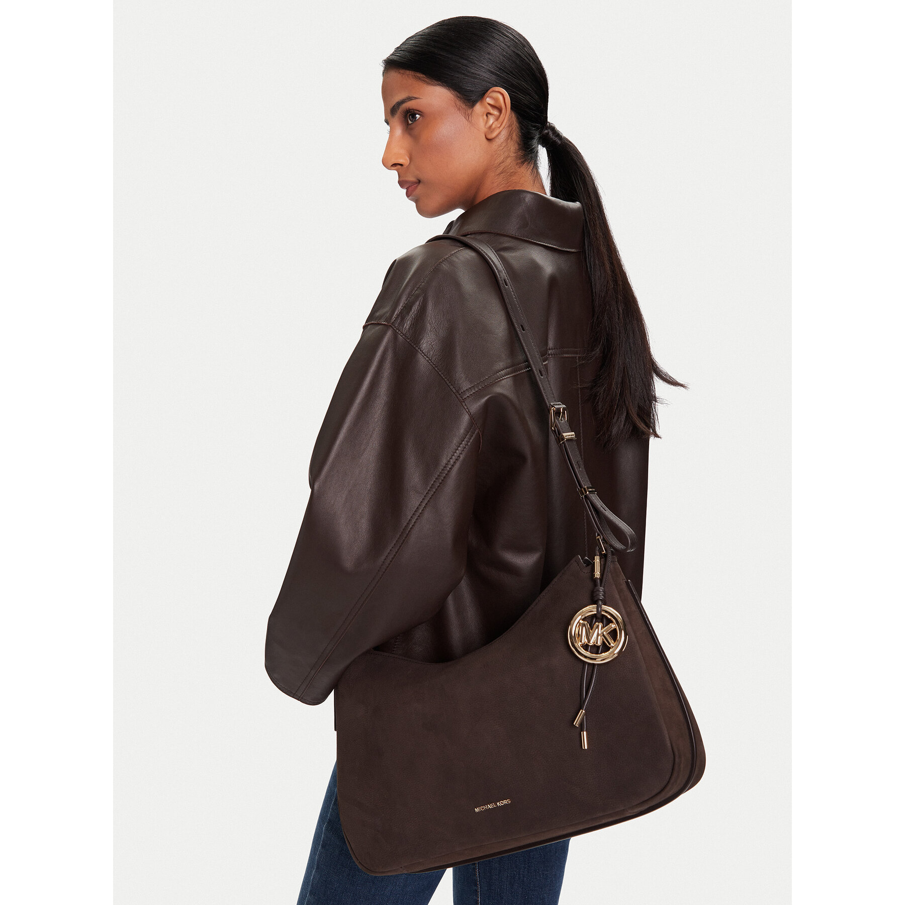 Дамска чанта MICHAEL Michael Kors 30F5GY5M2L Кафяв
