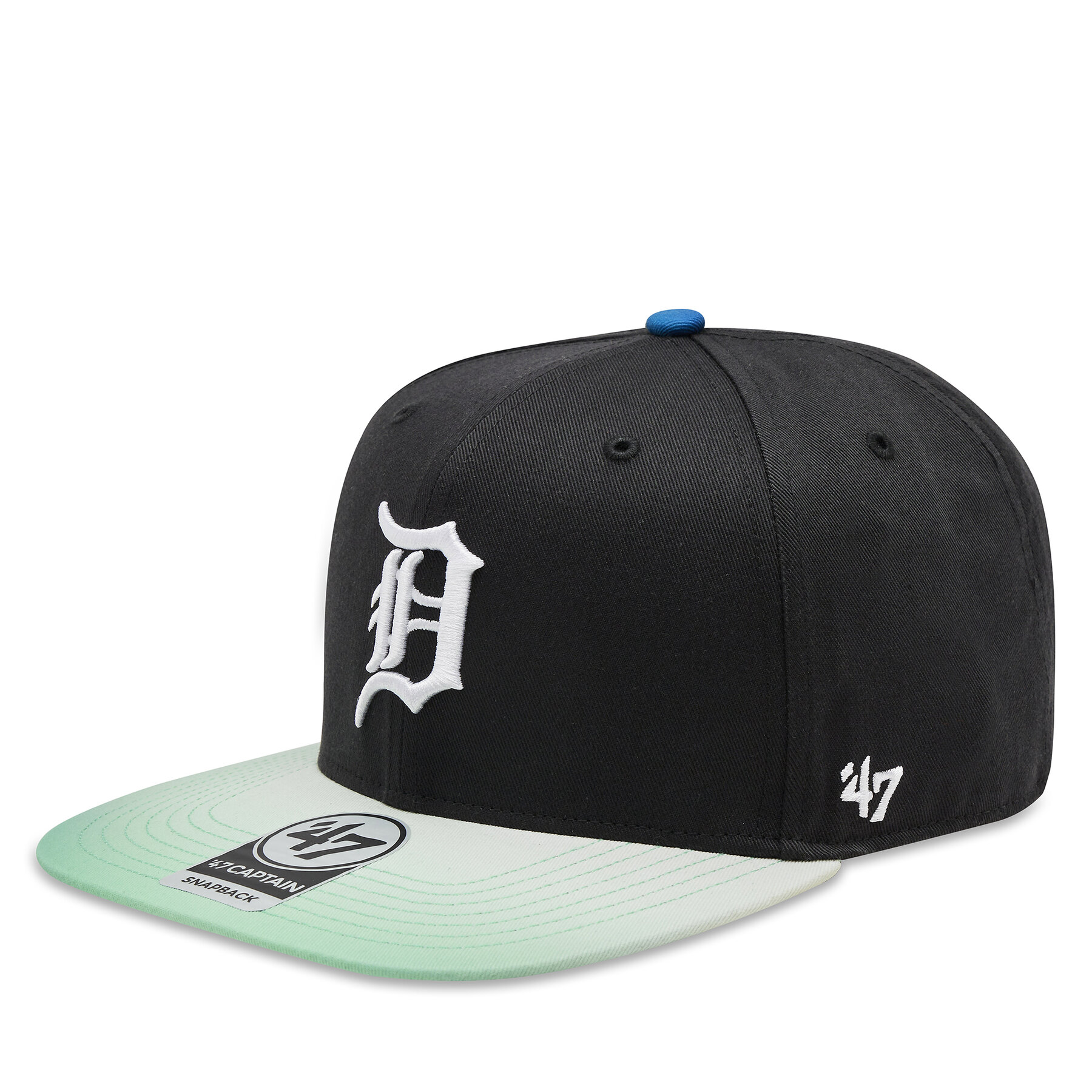 Cappellino 47 Brand Mlb Detroit Tigers Paradigm Tt Snap ’47 Captain B-PDMCP09CTP-BK Nero