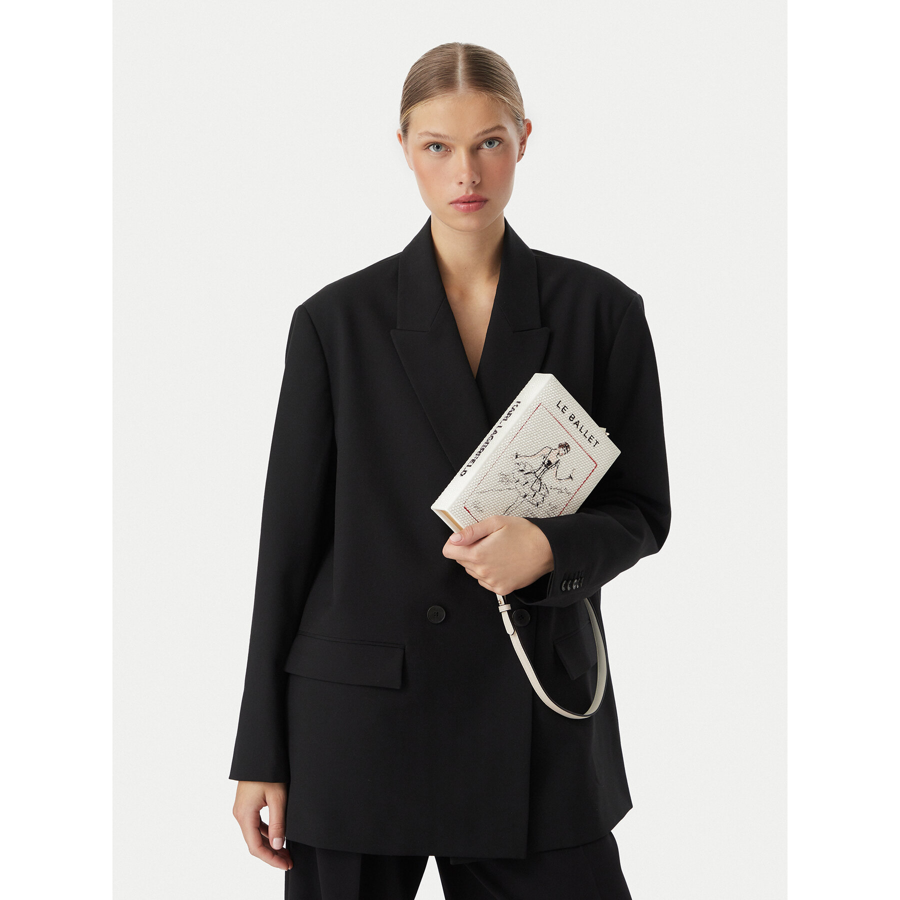 Geantă KARL LAGERFELD B3W30241 Crem