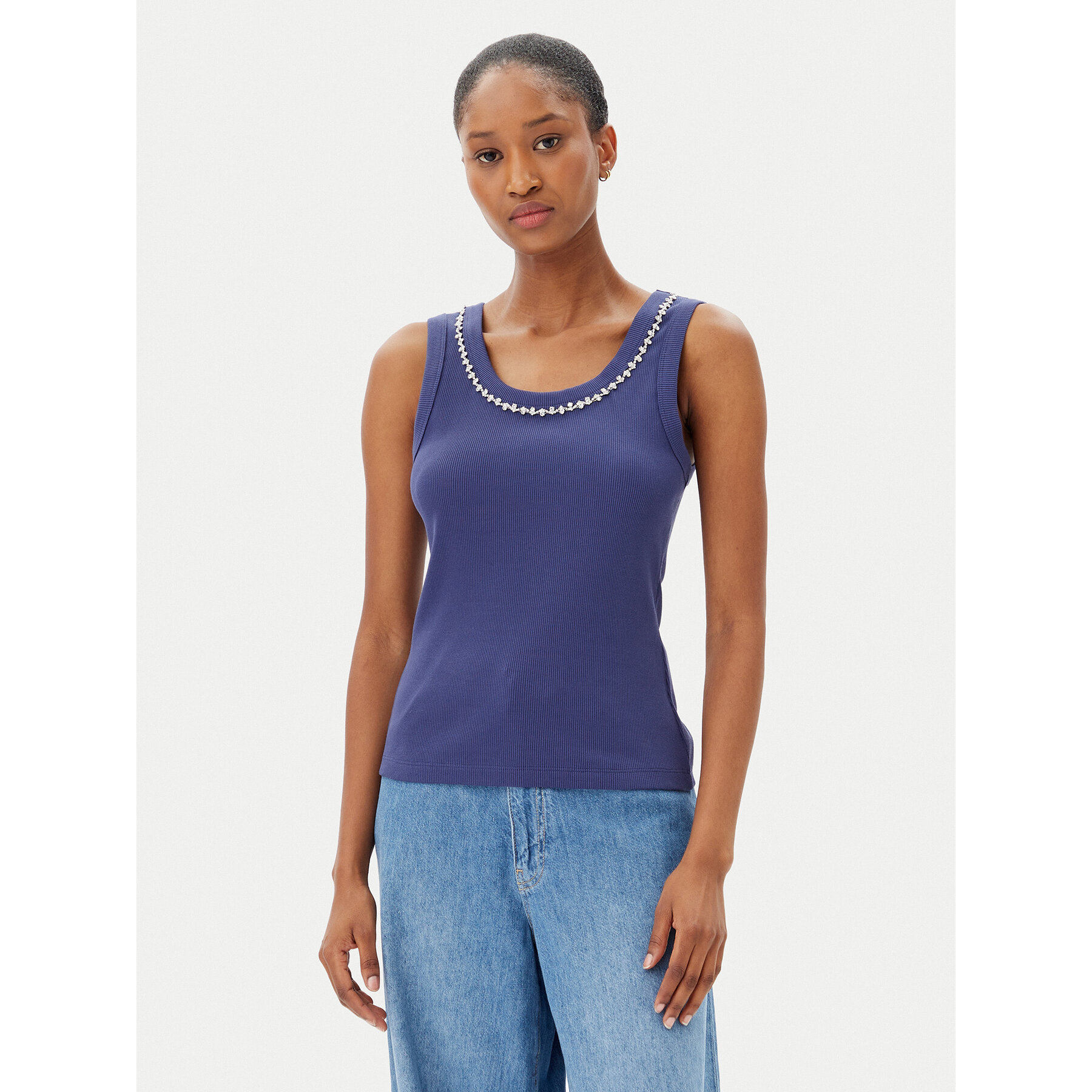 Marella Top Dede 2515941032 Blu scuro Regular Fit