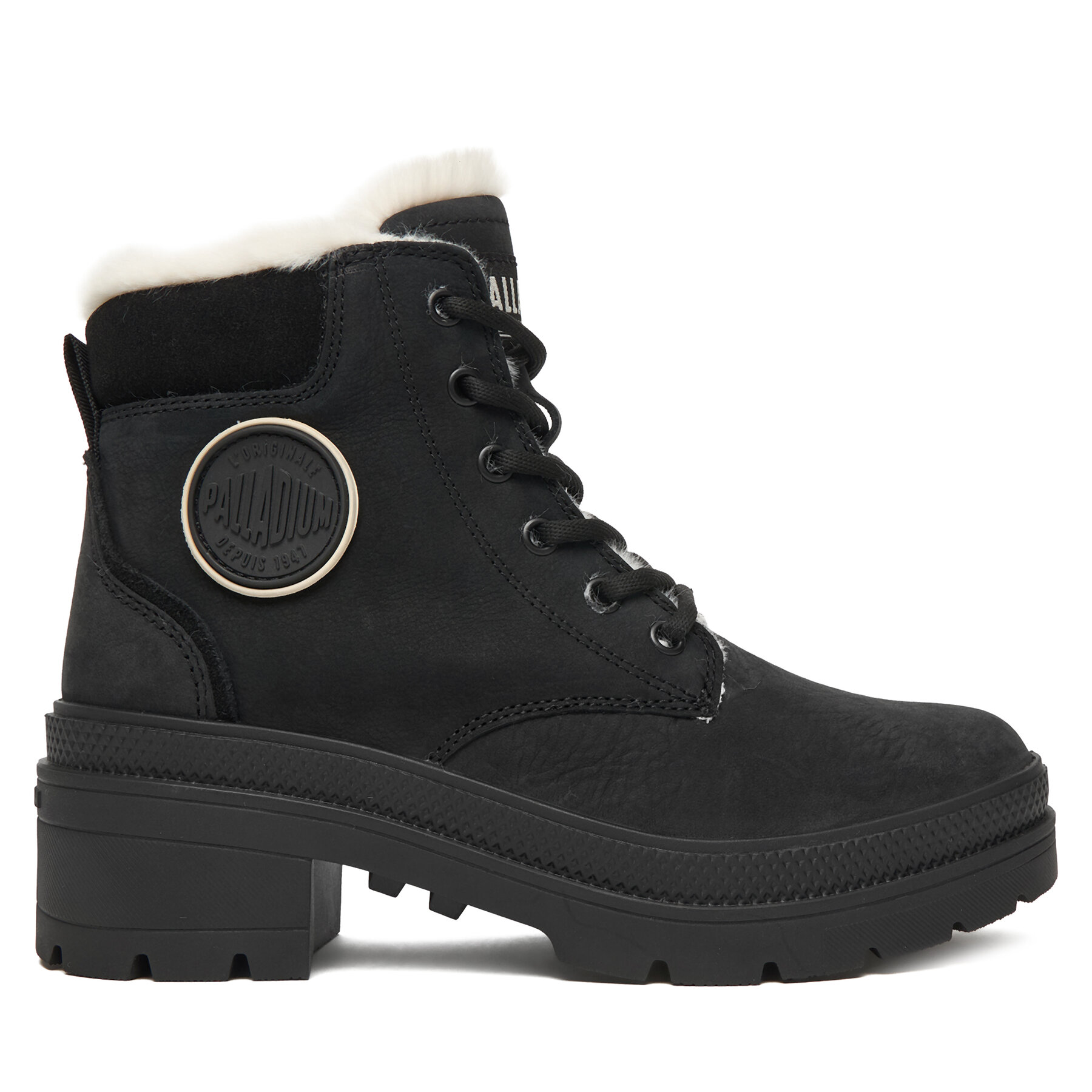 Зимни обувки Palladium Pallarise Nbk Wl 99527-008-M Черен