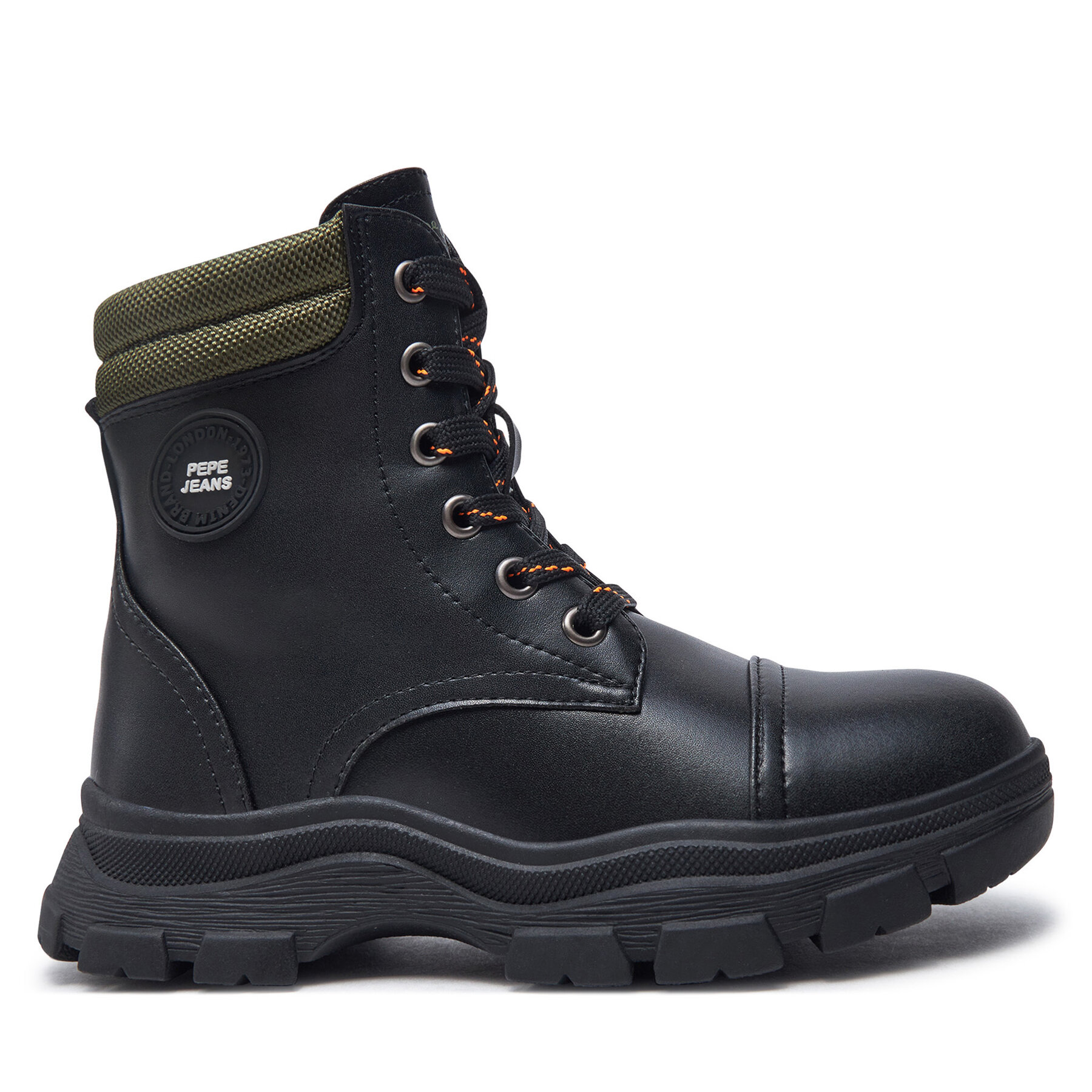 Chlapec Šnurovacia obuv Pepe Jeans, Rozmer: 36, Čierna, PBS50107