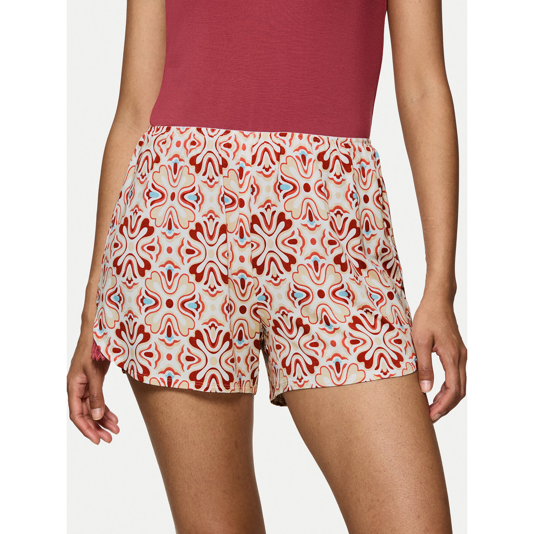 Triumph Triumph Σορτς πιτζάμας Aura Spotlight 10221415 Έγχρωμο Relaxed Fit