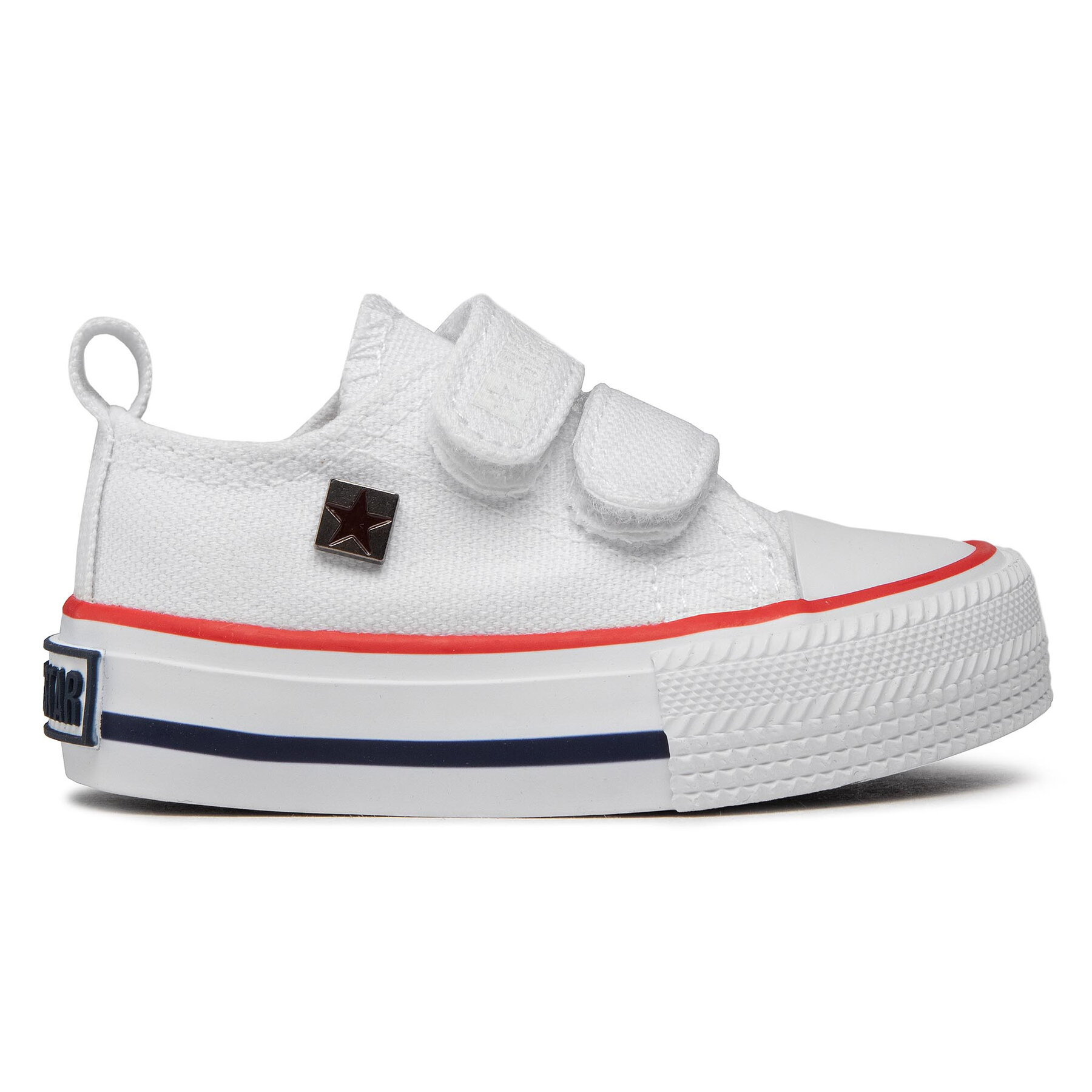 Unisex dieťa Plátenky Big Star Shoes, Rozmer: 17, Biela, HH374199