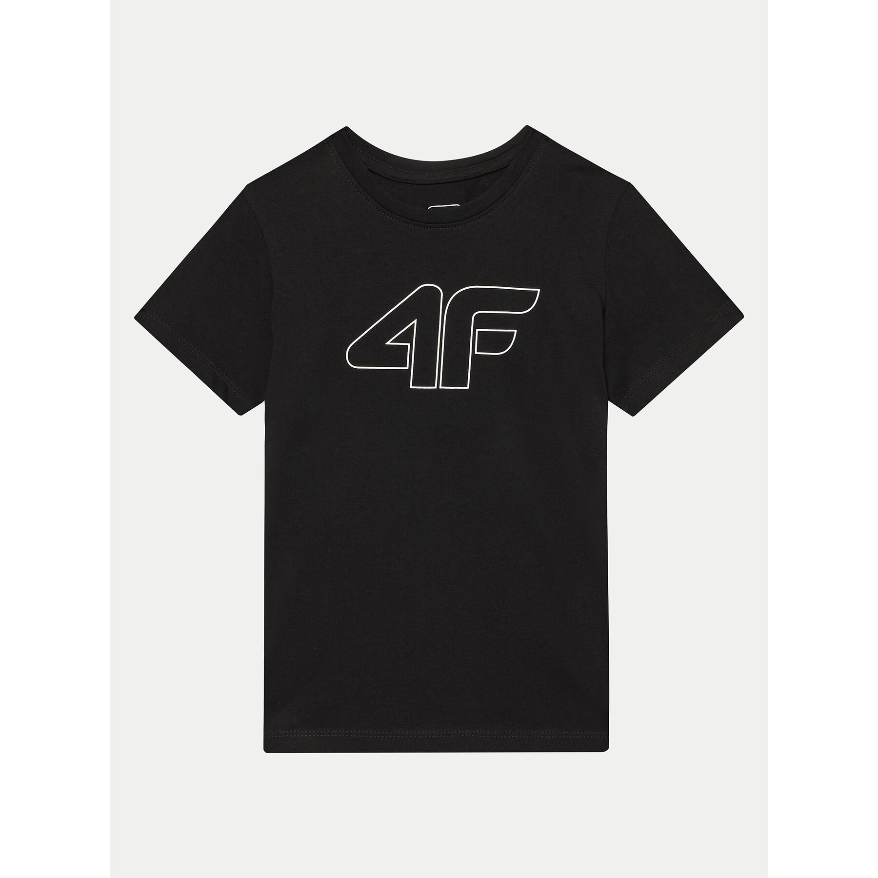 4F T-shirt 4FJWMM00TTSHF1803 Nero Regular Fit