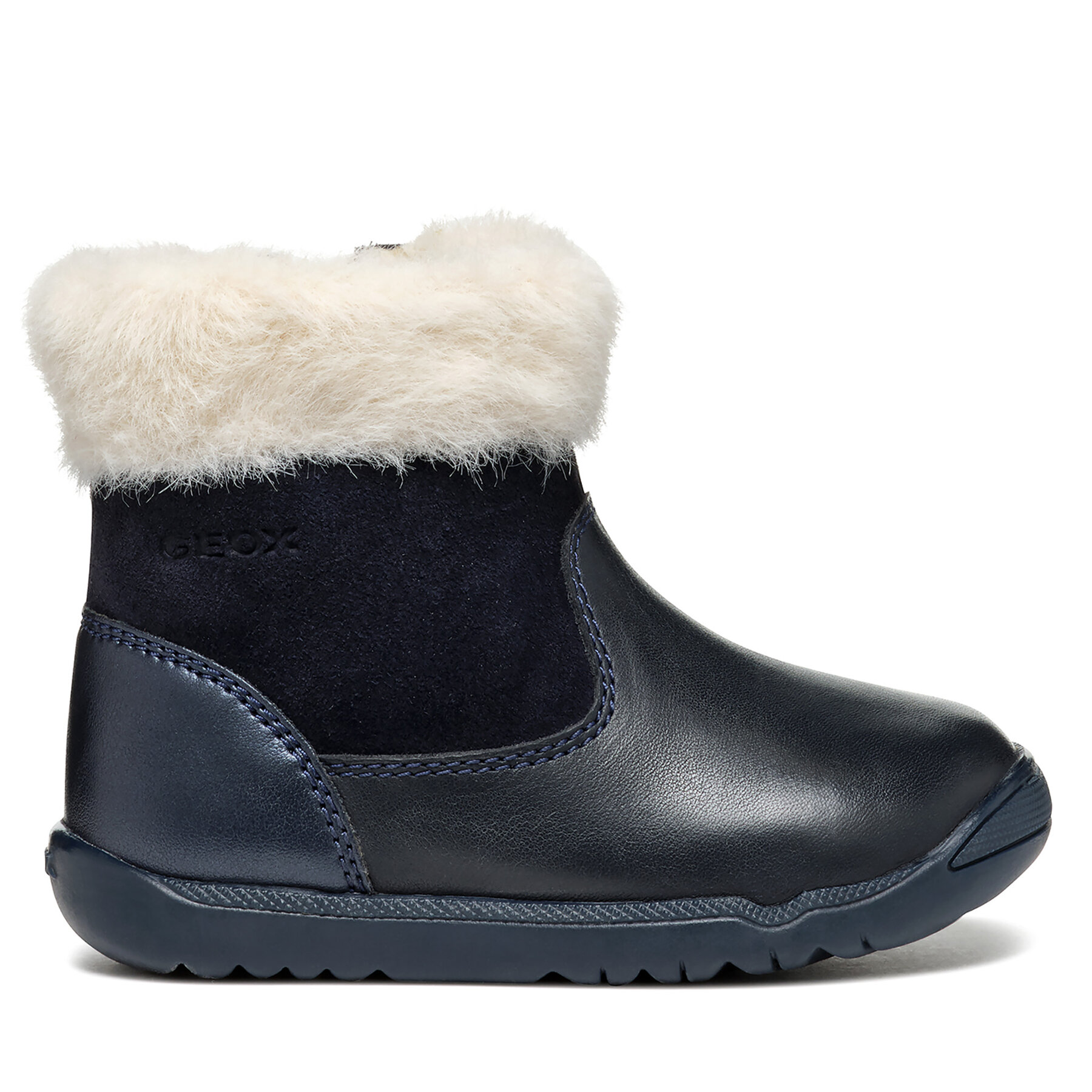 Čižmy Geox B Macchia Girl B464PC 08522 C4002 Tmavomodrá