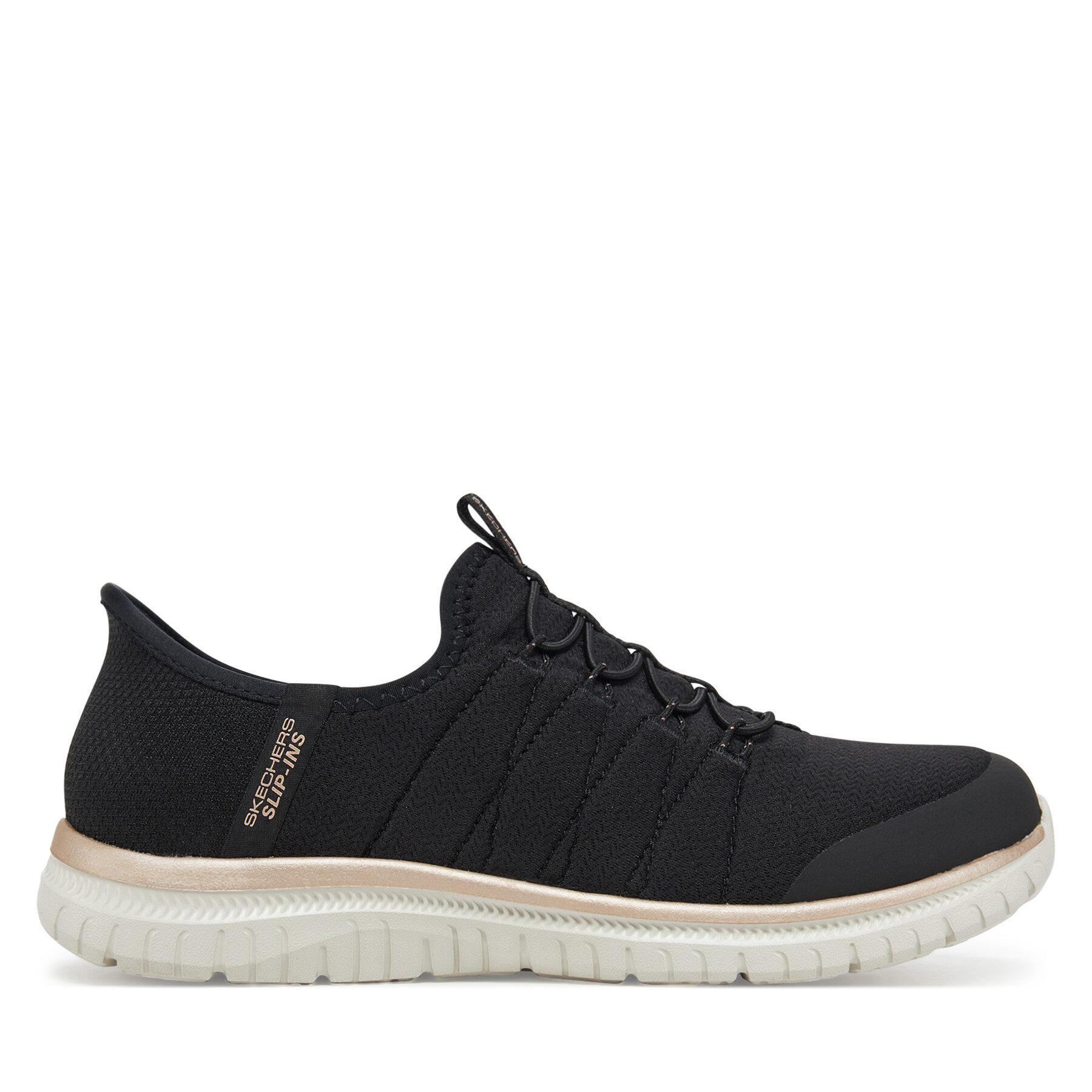 Női Sportcipő Skechers, Méret: 39, Fekete, GO WALK Anywhere - Vivi 104426/BKRG