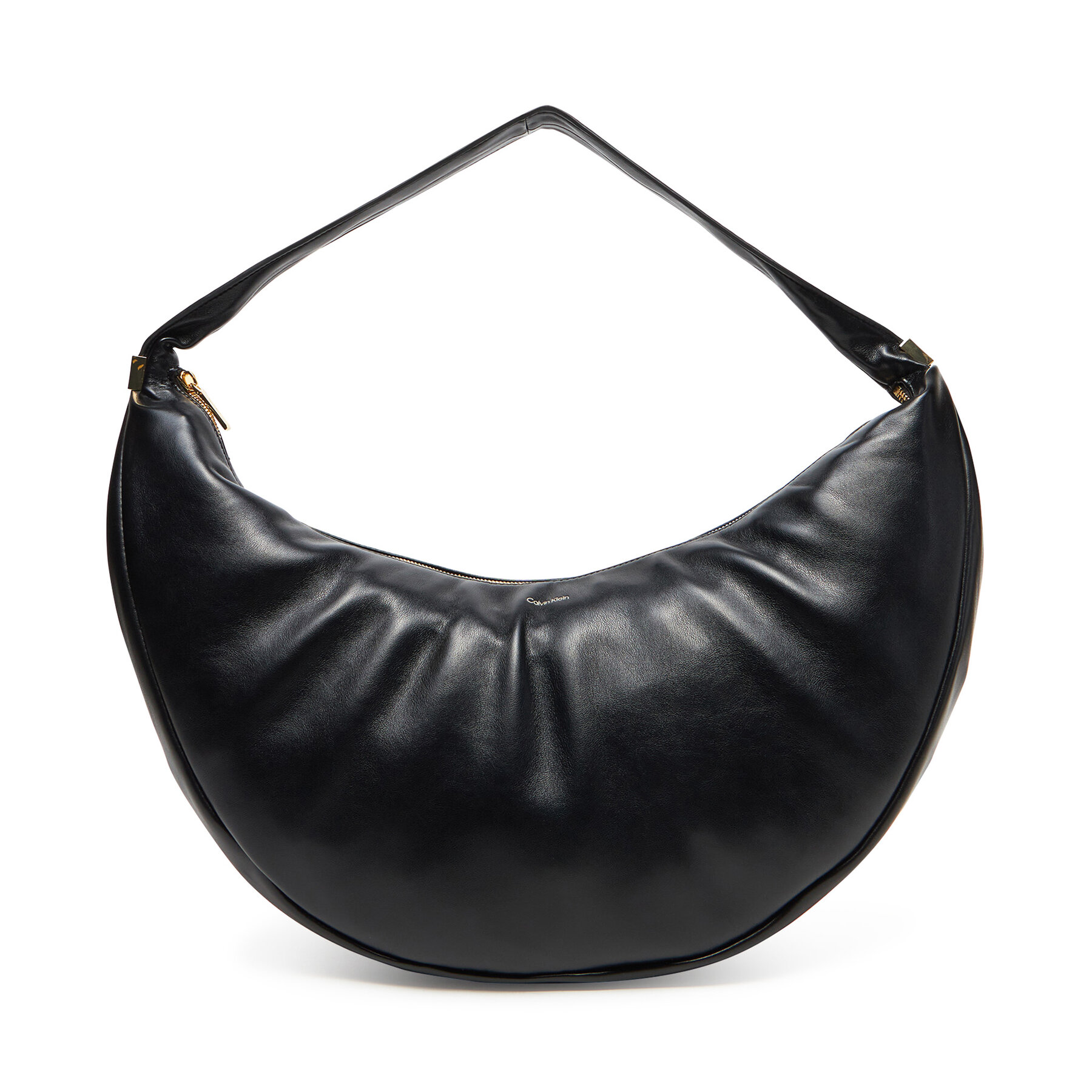 Дамска чанта Calvin Klein Pinched Soft Crescent Lg LV04F3009G Черен