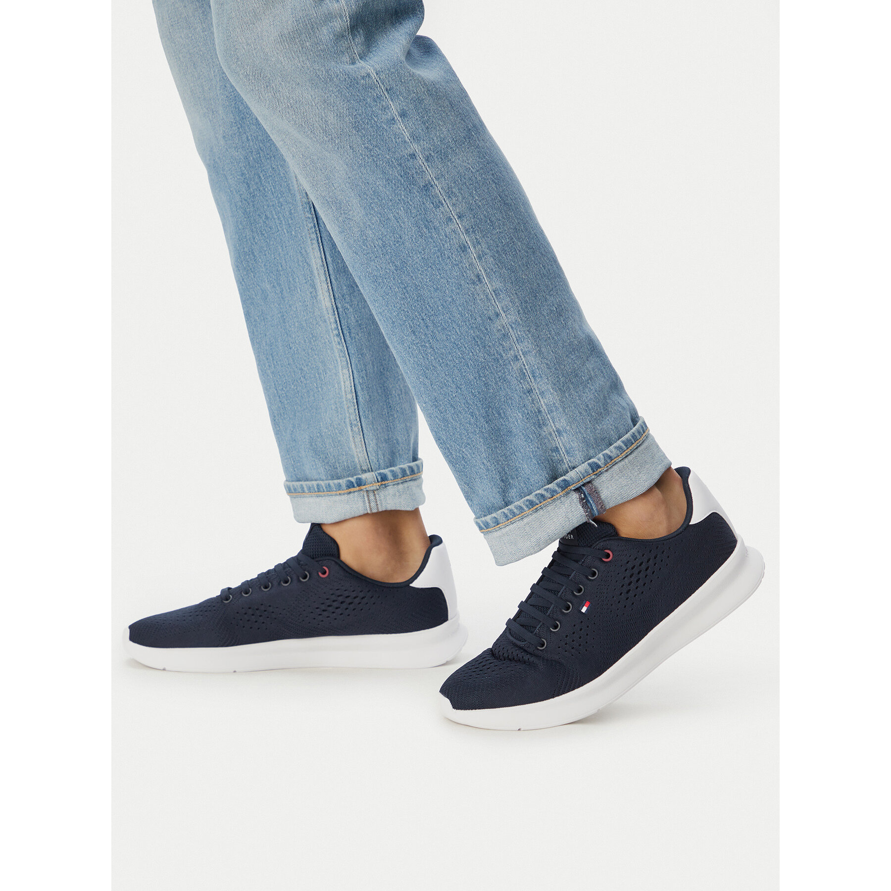Sneakers Tommy Hilfiger Lightweight Runner FM0FM05909 Bleumarin