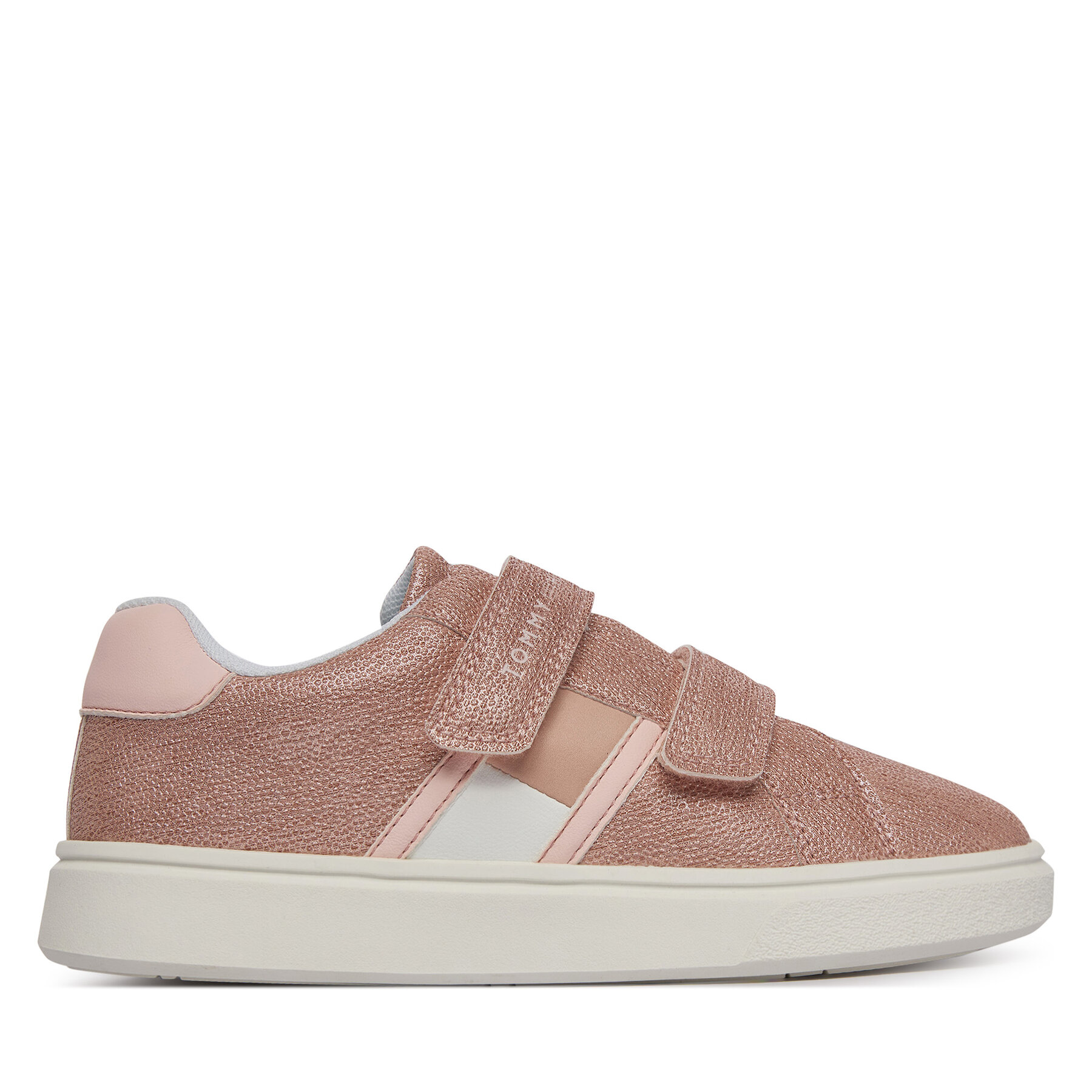 Сникърси Tommy Hilfiger Flag Low Cut Velcro T1A9-34232-0745 S Розов