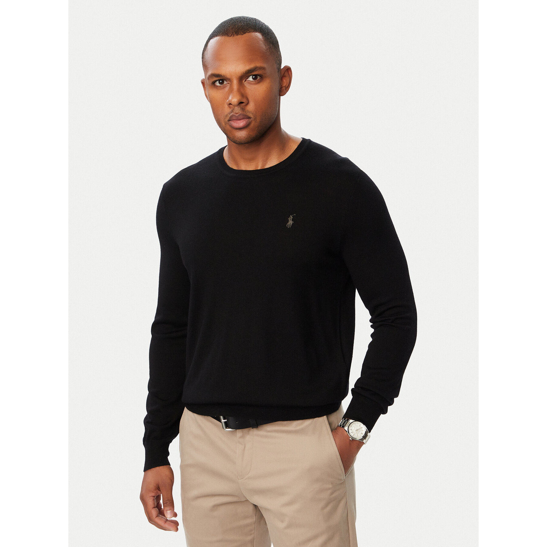 Polo Ralph Lauren Pullover 710954589004 Schwarz Regular Fit
