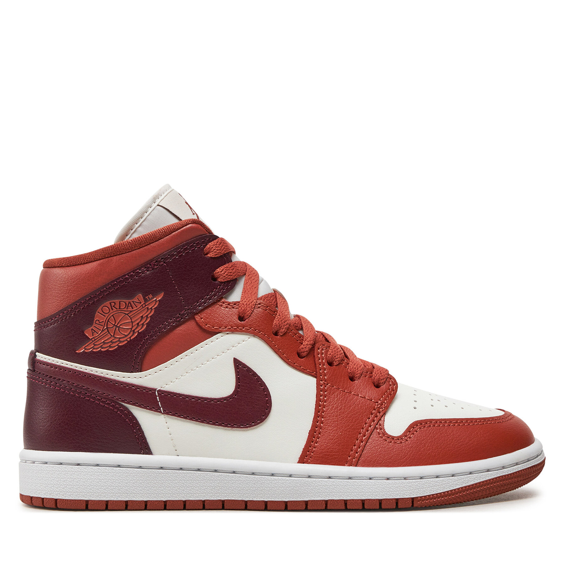 Sneakers Nike Air Jordan 1 Mid BQ6472 200 Maro