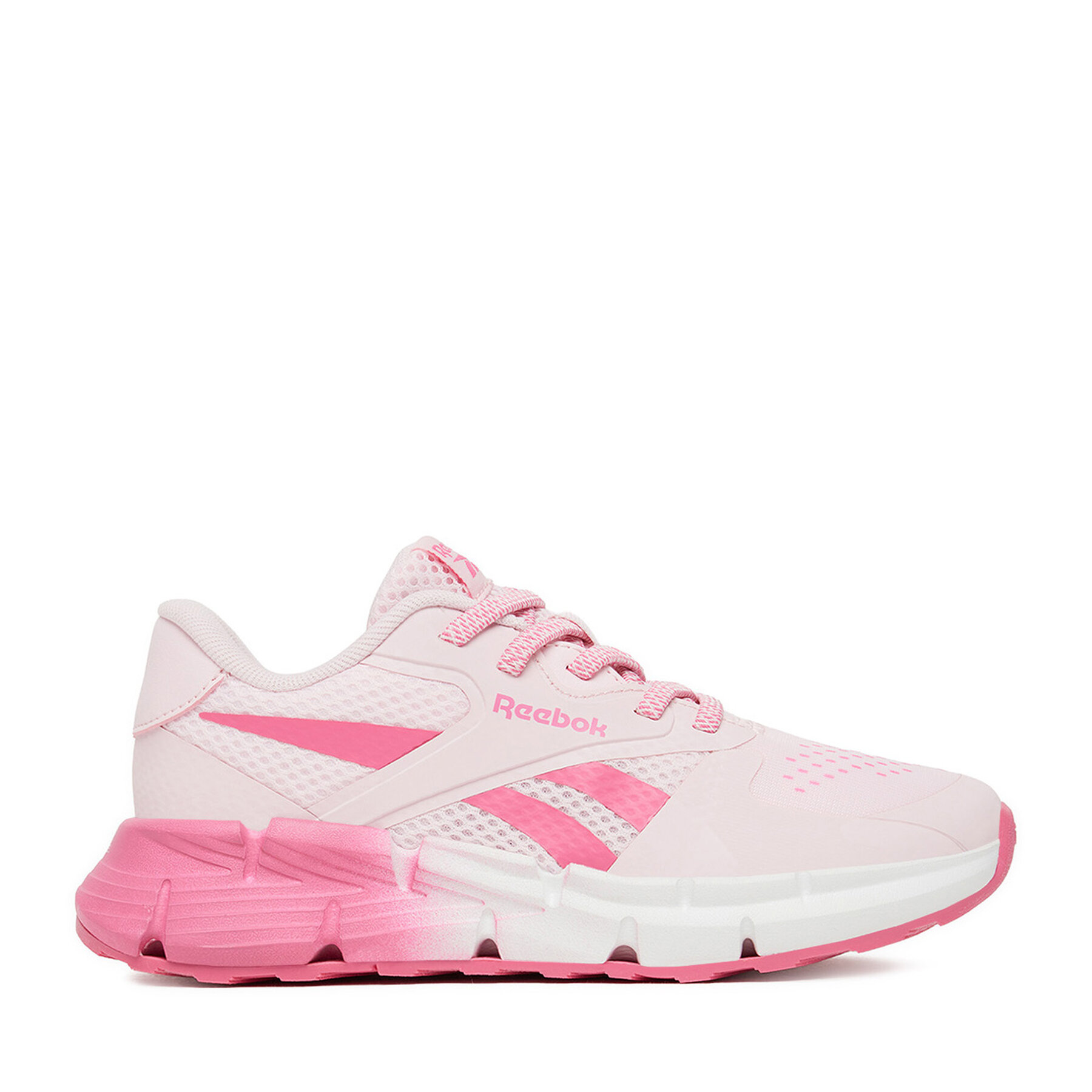 Sneakersy Reebok EO-ZIG DYNAMICA 5 ELASTIC LACES 100231943 Ružová