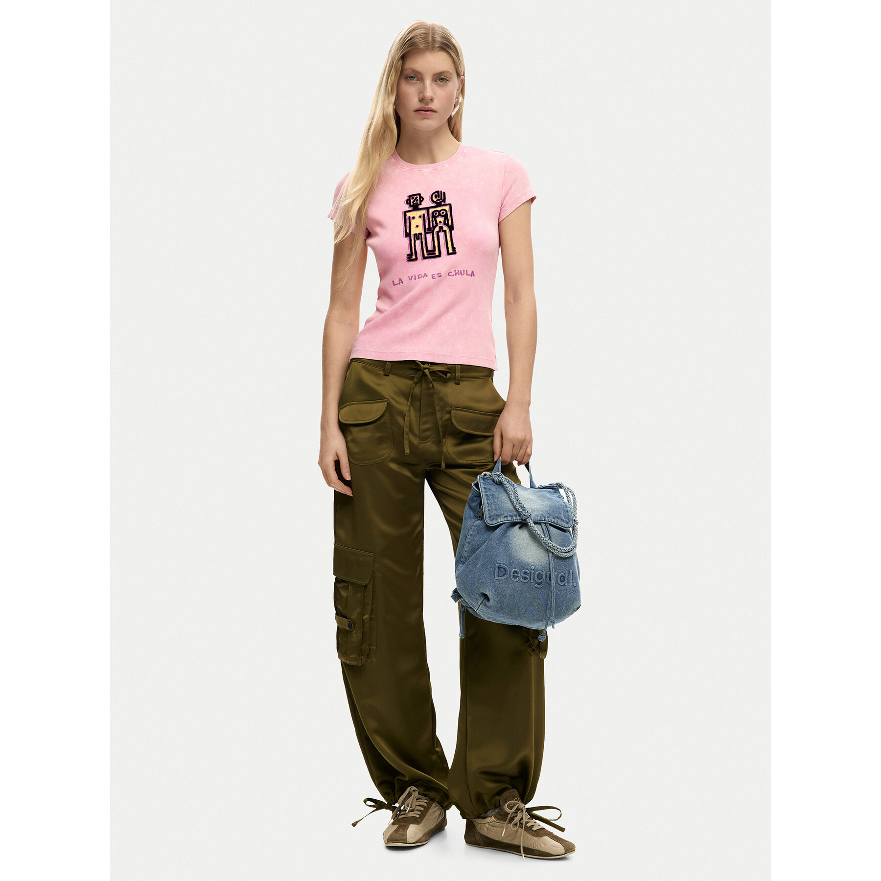 Nahrbtnik Desigual 26SAKD07 Modra